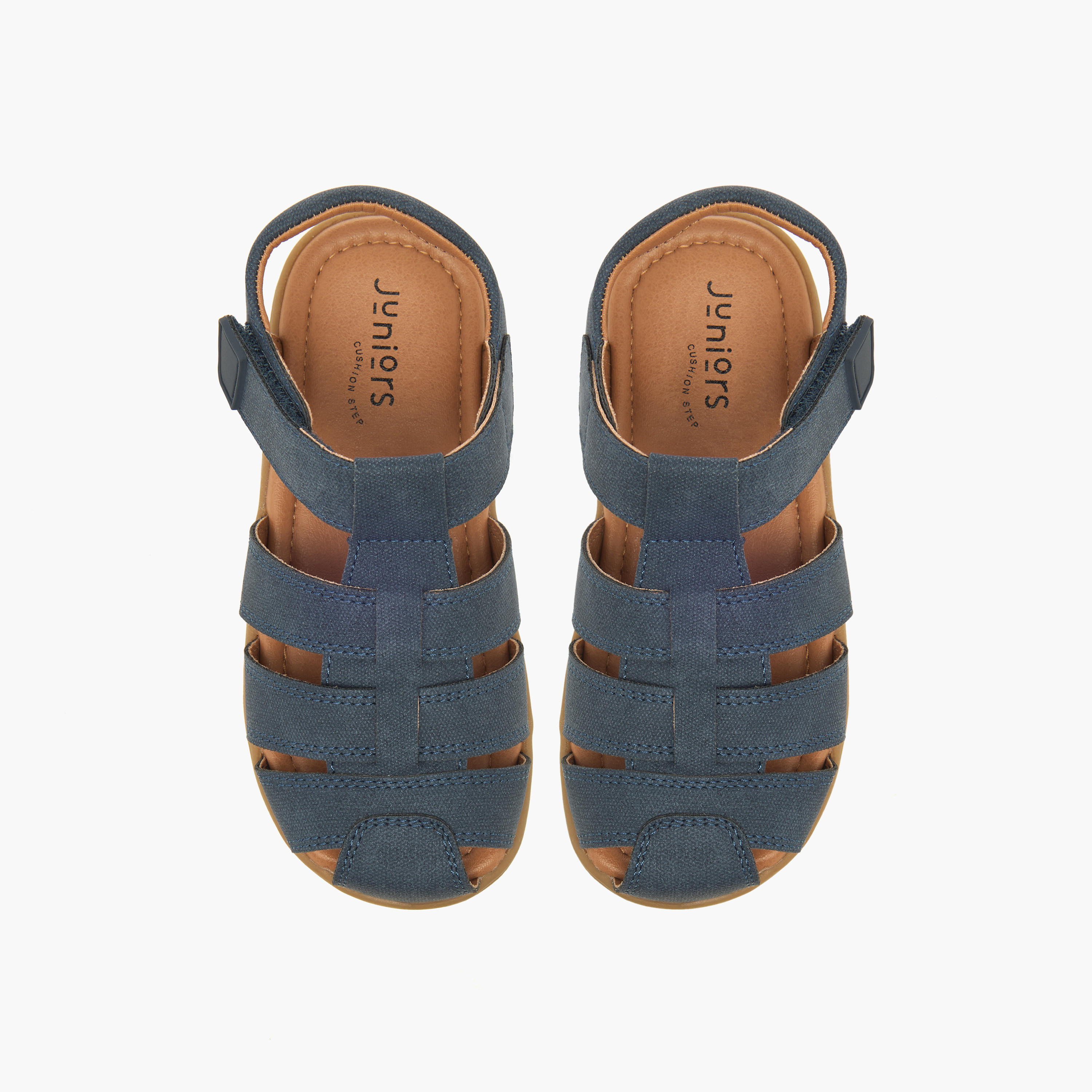 Juniors Boys Gladiator Hook & Loop Sandals-boys-shoes-sandals-image-1