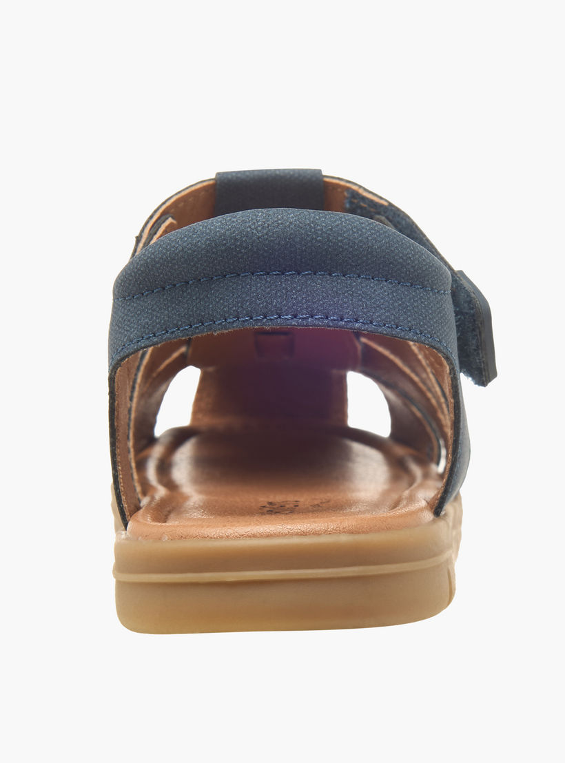 Juniors Boys Gladiator Hook & Loop Sandals-boys-shoes-sandals-image-4