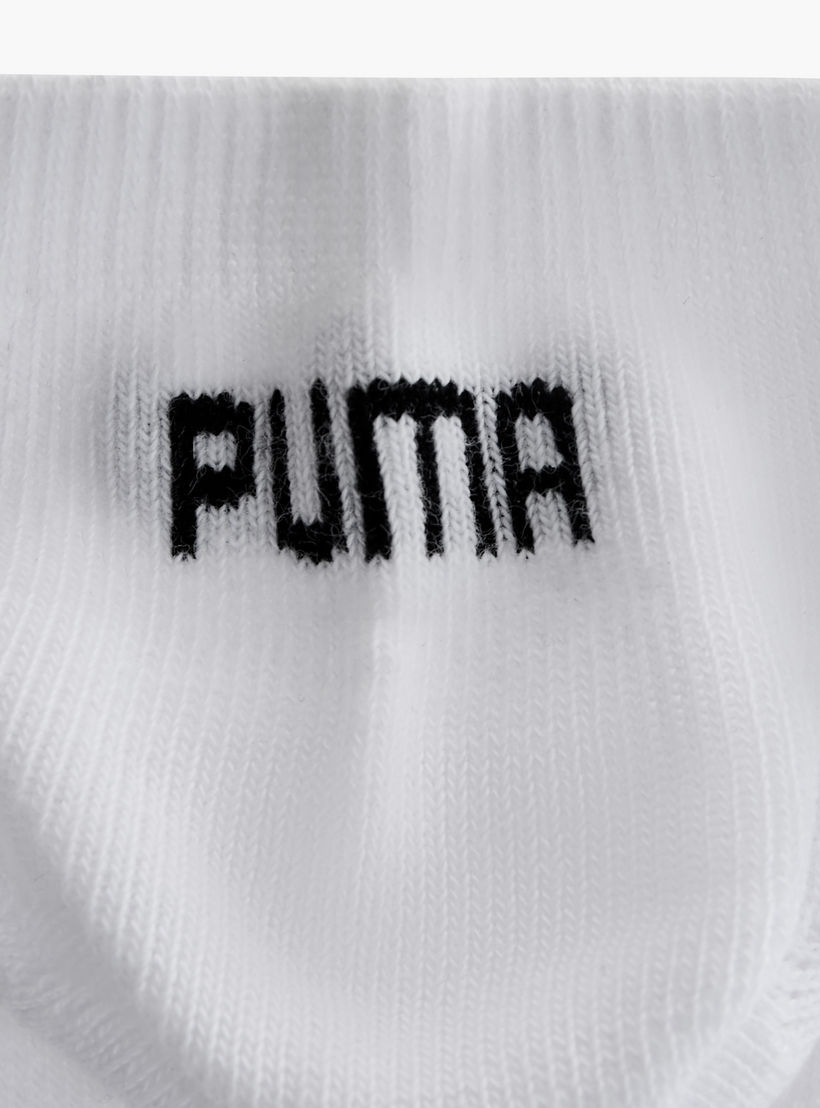 Puma Kids' Logo Print Invisible Sports Socks 194010001300 - Set of 3-girls-accessories-socks-image-5