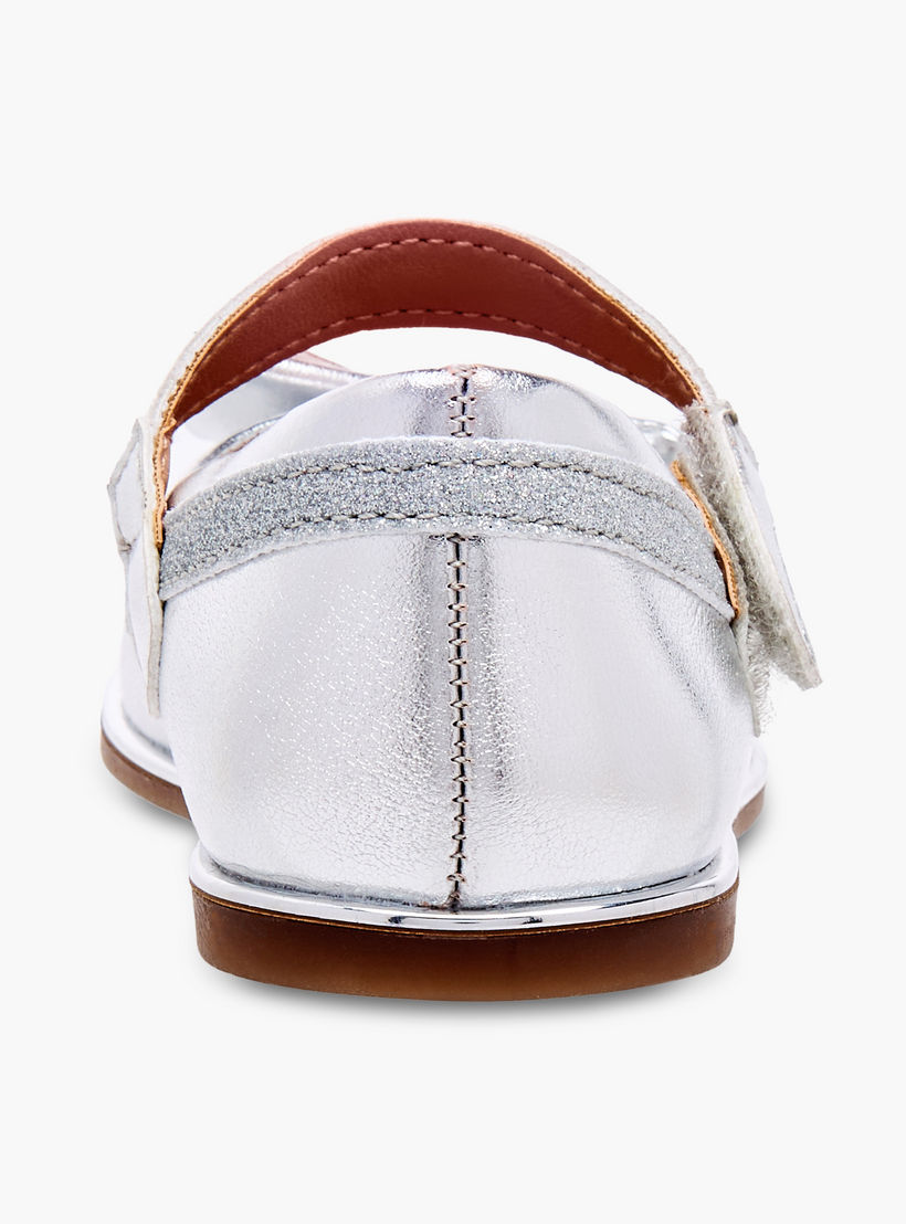 حذاء ماري جين مزين بفيونكة مع شريط إغلاق لاصق من بيرفيت-girls-shoes-maryjanes-image-5