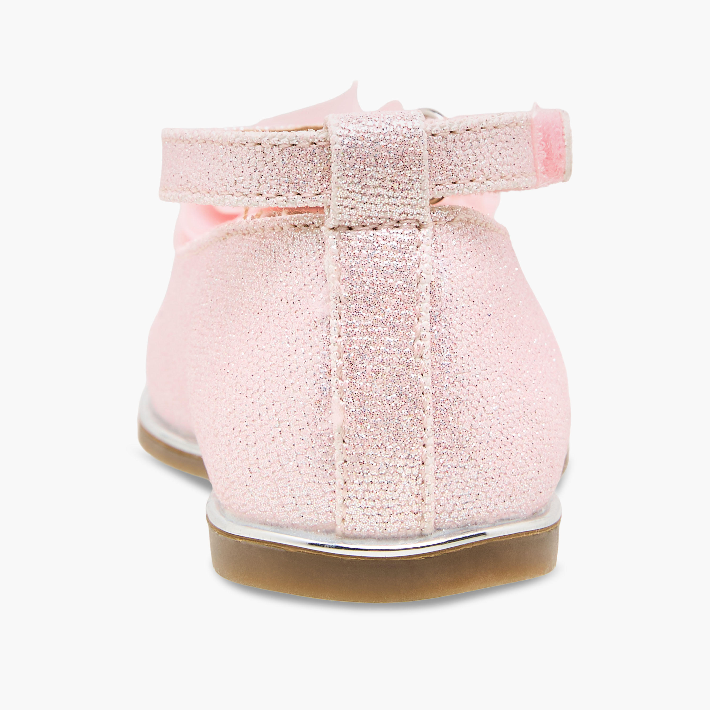 Barefeet Girls Floral Accent Mary Jane Shoes-girls-shoes-maryjanes-image-5