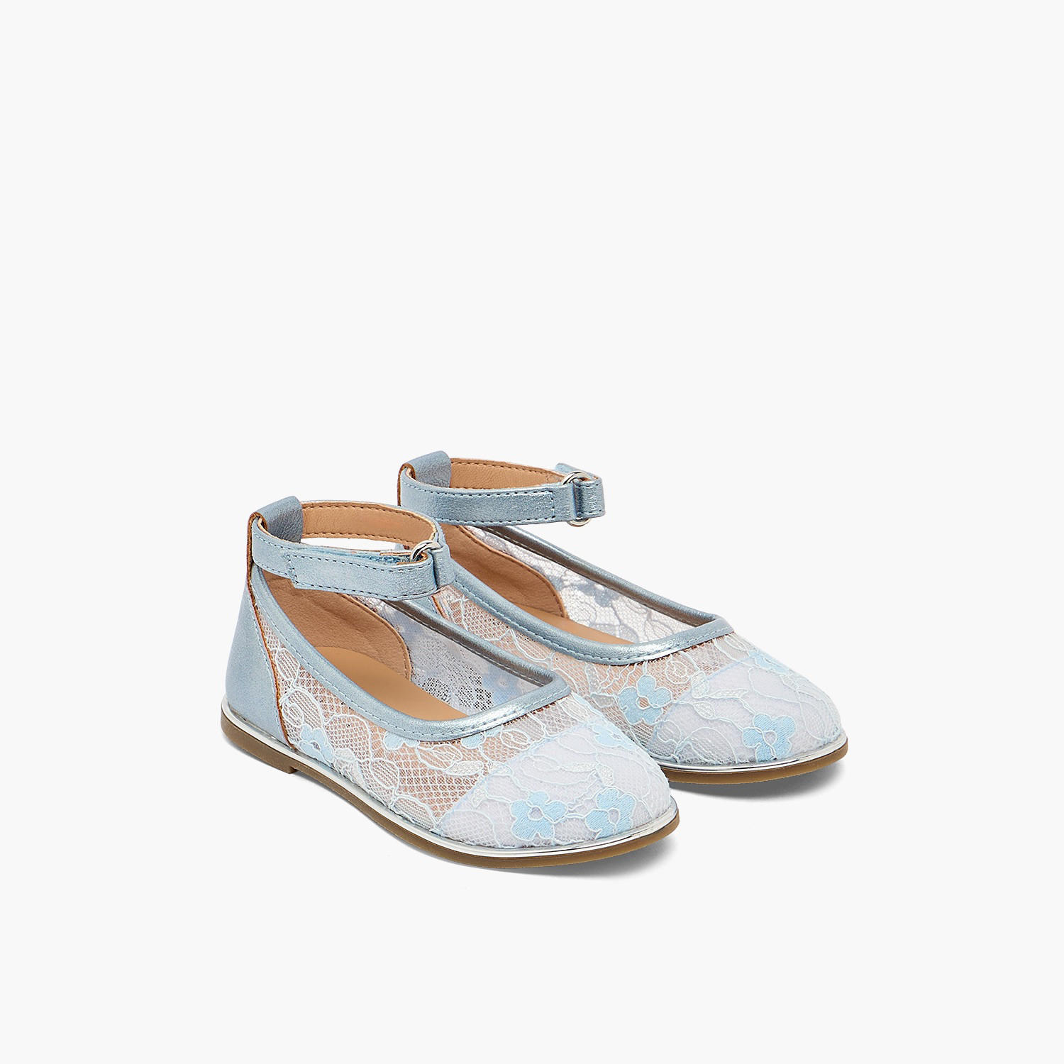 حذاء باليرينا دانتيل أنيق للفتيات من بيرفيت-girls-shoes-ballerinas-image-1