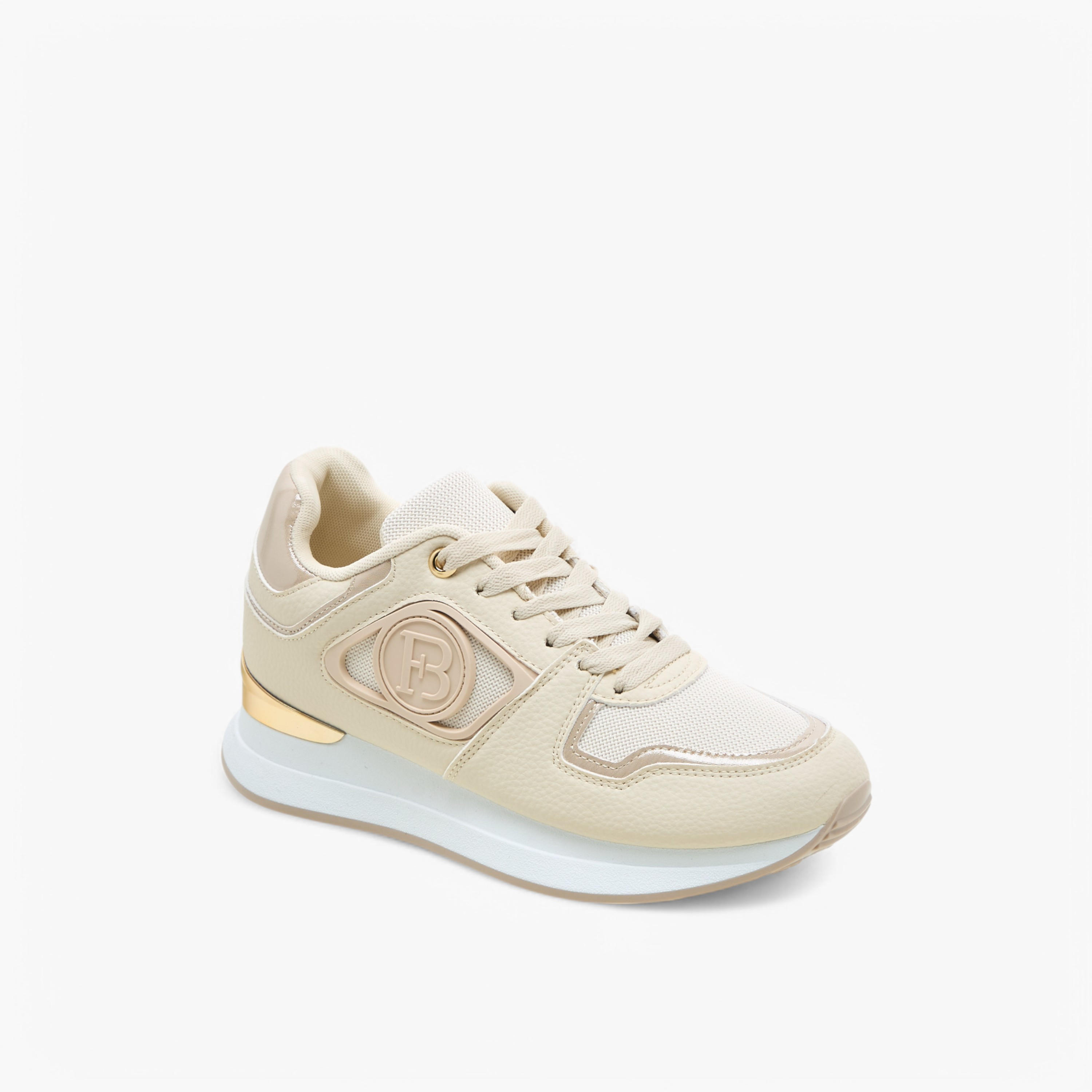 حذاء سنيكرز بألواح ورباط من فلورا بيلا-women-shoes-sneakers-image-2