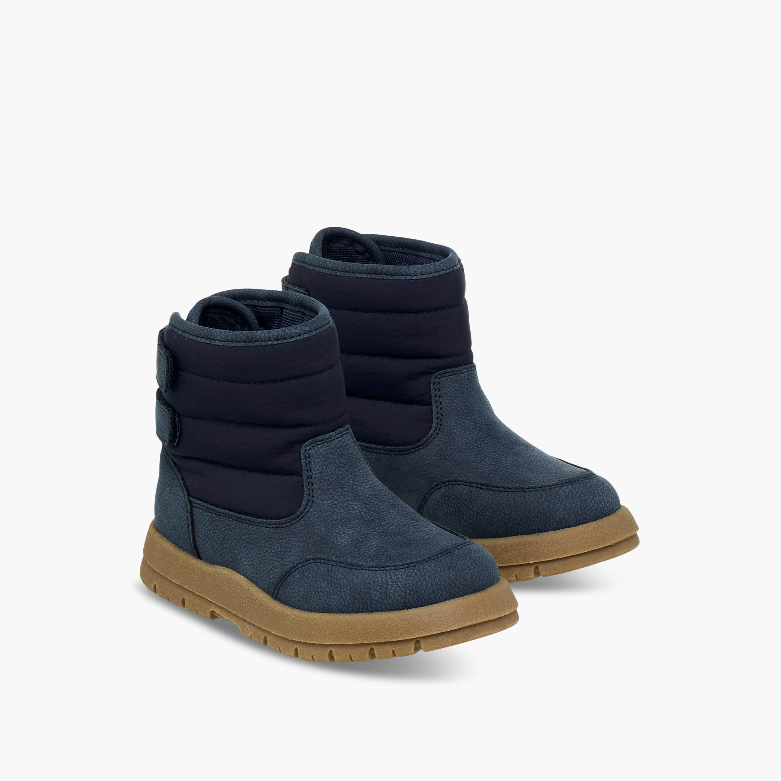 بوت بطول الكاحل بألواح وشريط إغلاق من جونيورز-boys-shoes-boots-image-1
