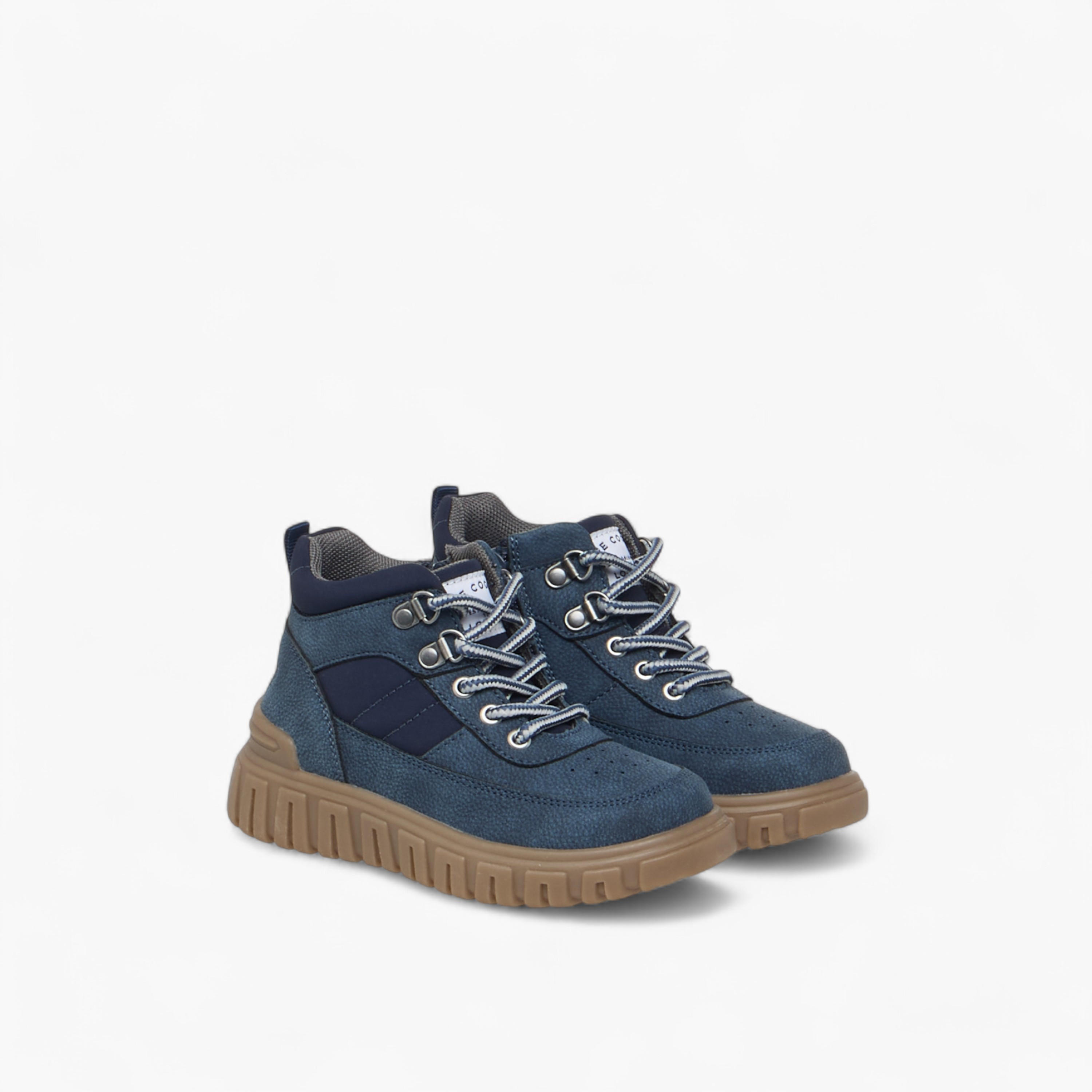 بوت بطول الكاحل وألواح وسحاب إغلاق للأولاد من لي كوبر-boys-shoes-boots-image-1