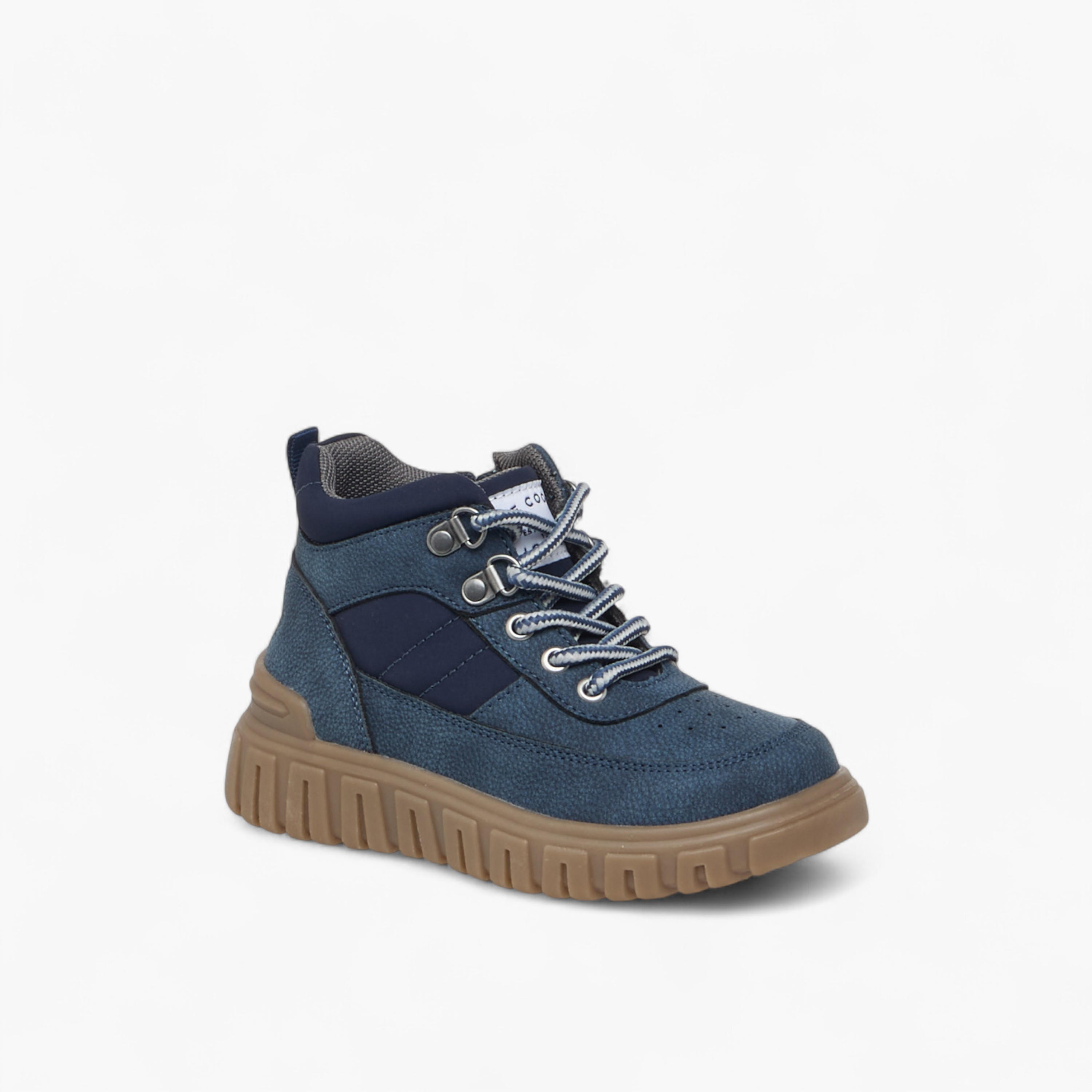 بوت بطول الكاحل وألواح وسحاب إغلاق للأولاد من لي كوبر-boys-shoes-boots-image-2