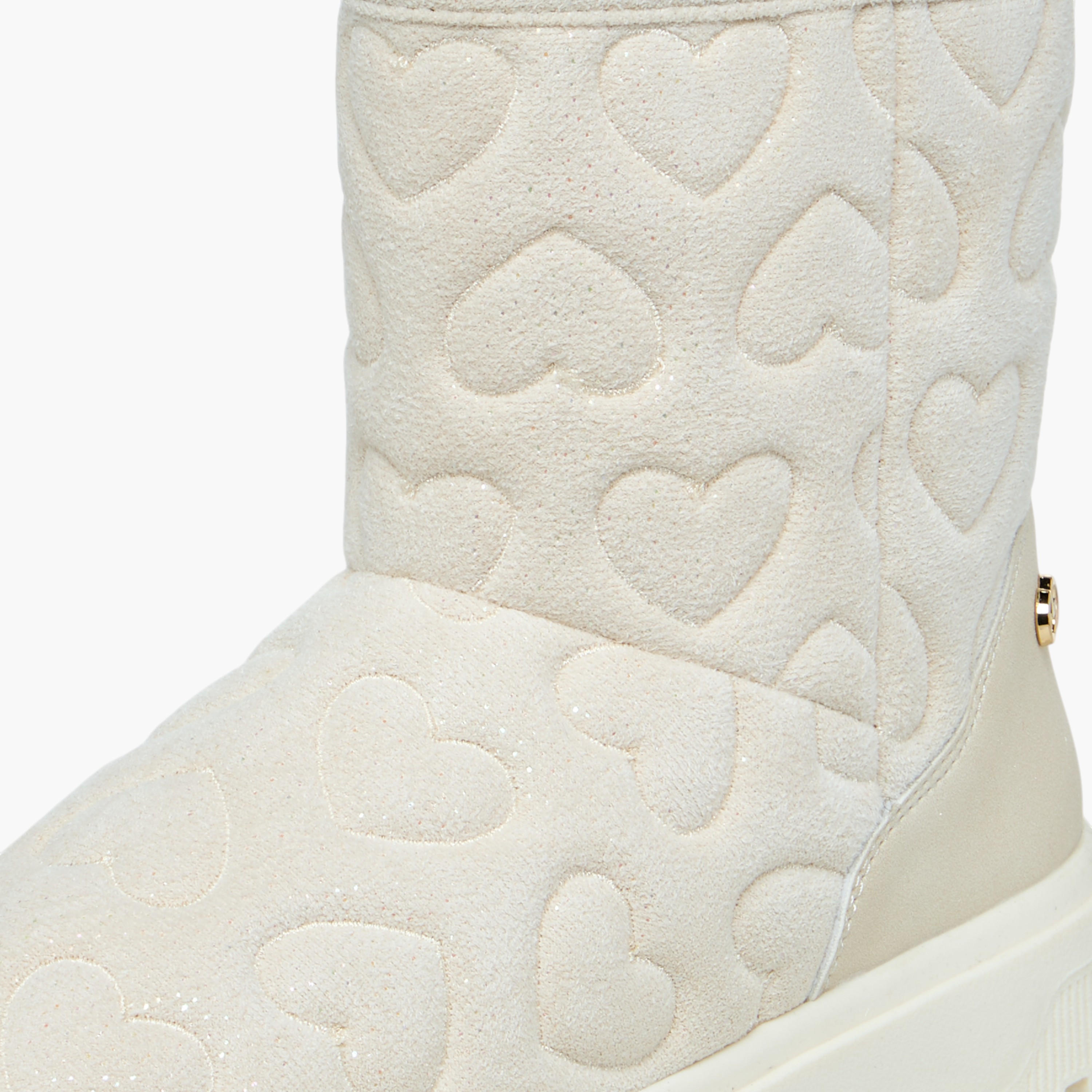 بوت سهل الارتداء بطول الكاحل ونقوش قلب للبنات من سيليست-girls-shoes-boots-image-4
