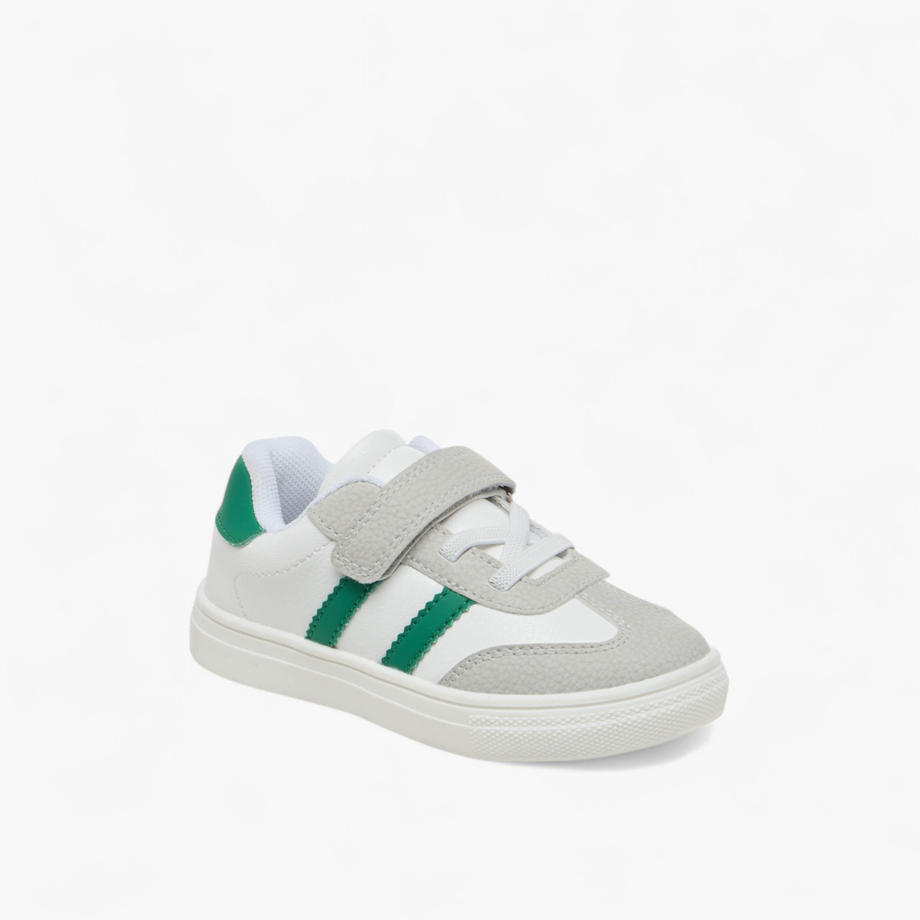 Barefeet Colourblock Sneakers with Hook and Loop Closure-boys-shoes-sneakers-image-2