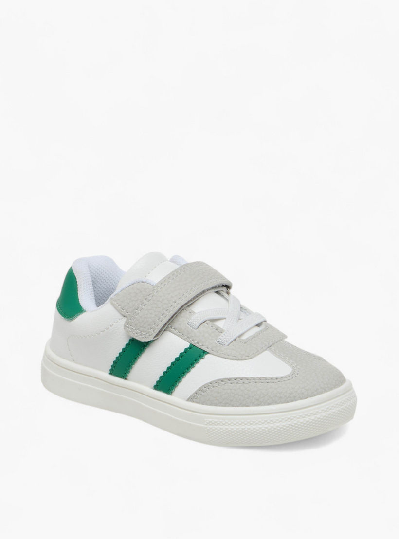 Barefeet Colourblock Sneakers with Hook and Loop Closure-boys-shoes-sneakers-image-2