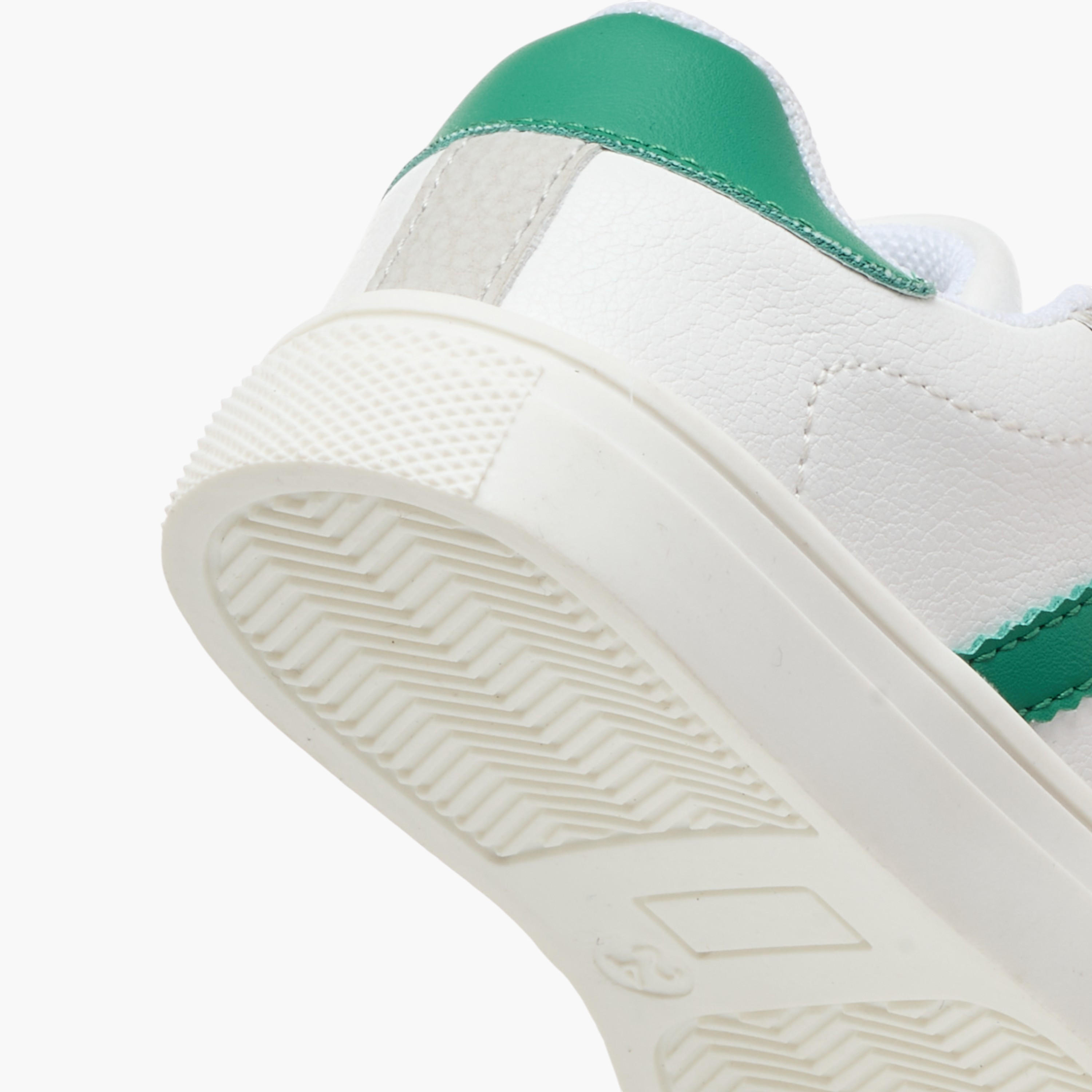 Barefeet Colourblock Sneakers with Hook and Loop Closure-boys-shoes-sneakers-image-5