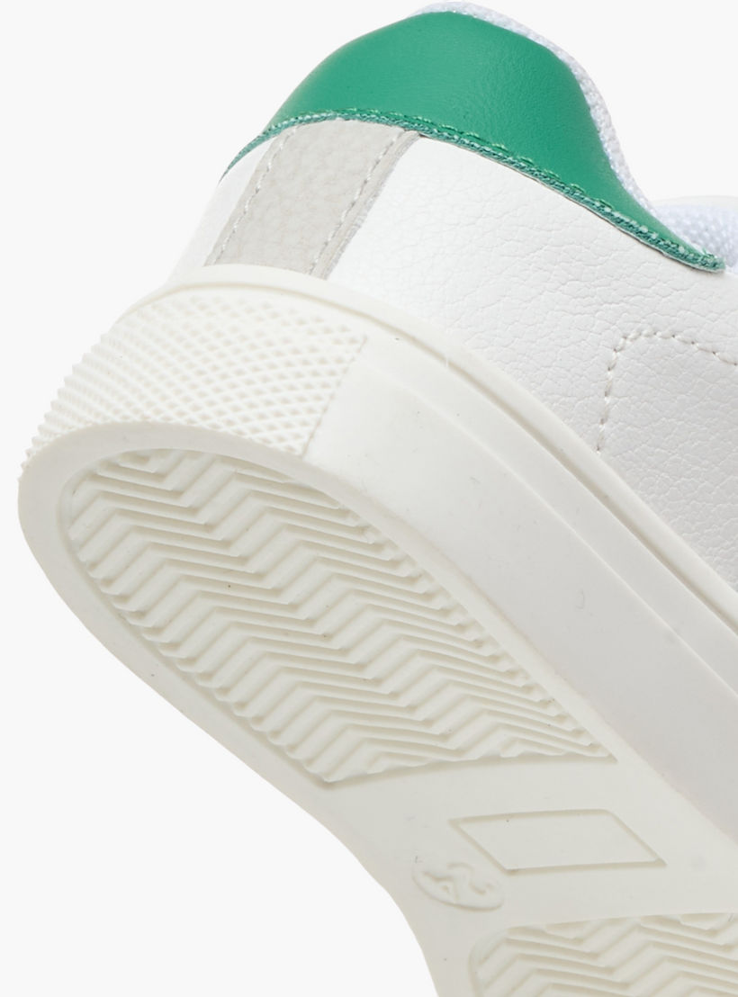 Barefeet Colourblock Sneakers with Hook and Loop Closure-boys-shoes-sneakers-image-5