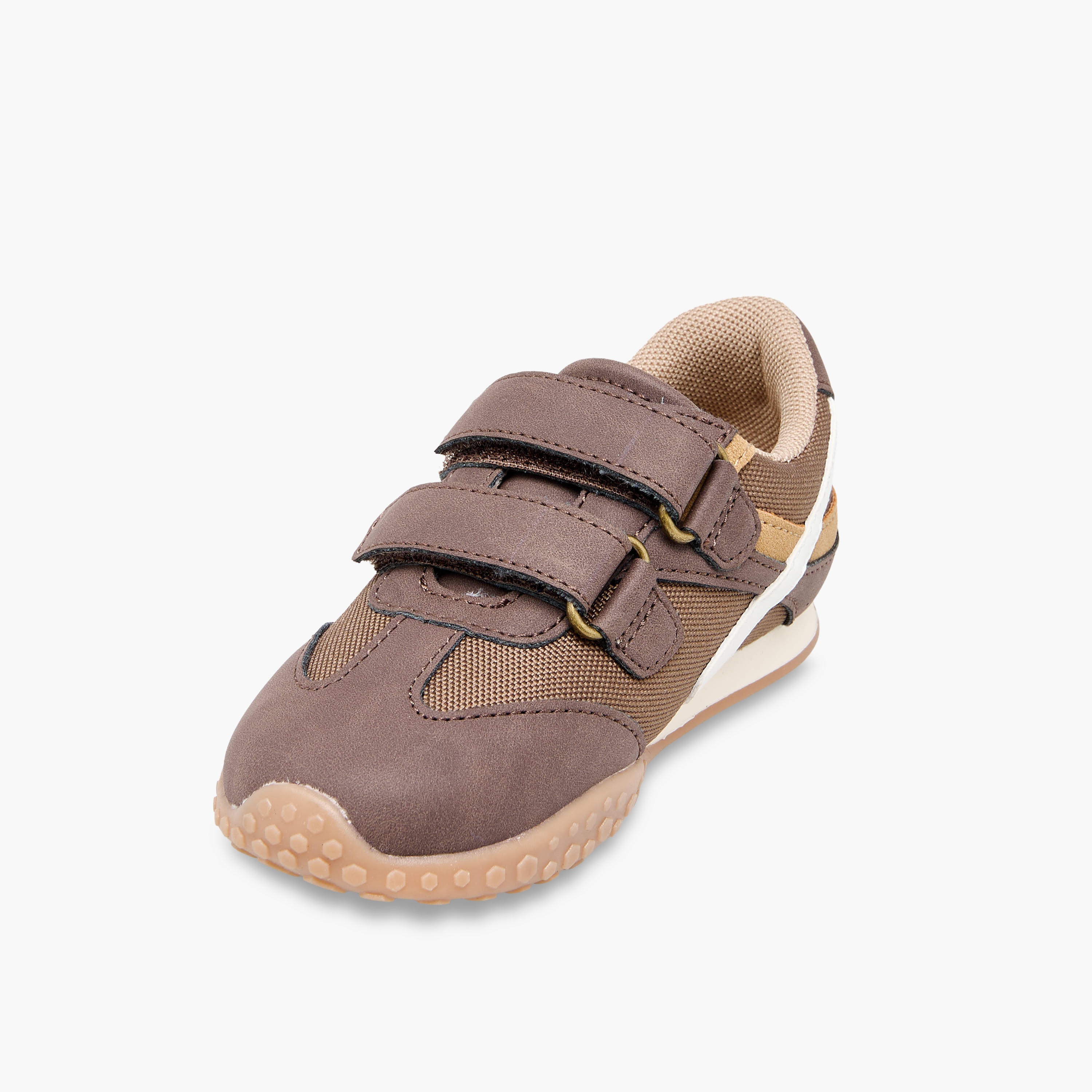 Juniors Boys Hook & Loop Ankle Sneakers-boys-shoes-sneakers-image-4