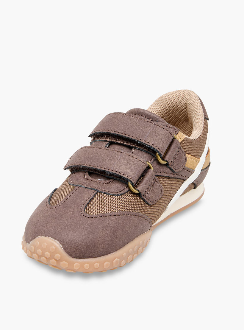 Juniors Boys Hook & Loop Ankle Sneakers-boys-shoes-sneakers-image-4