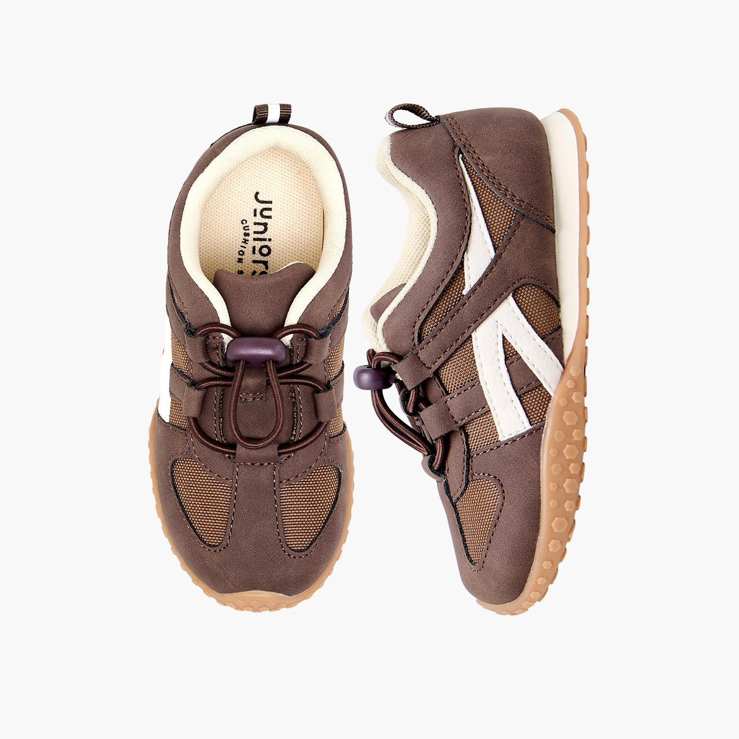 حذاء سنيكرز للأولاد برباط سحب مرن من جونيورز-boys-shoes-sneakers-image-1