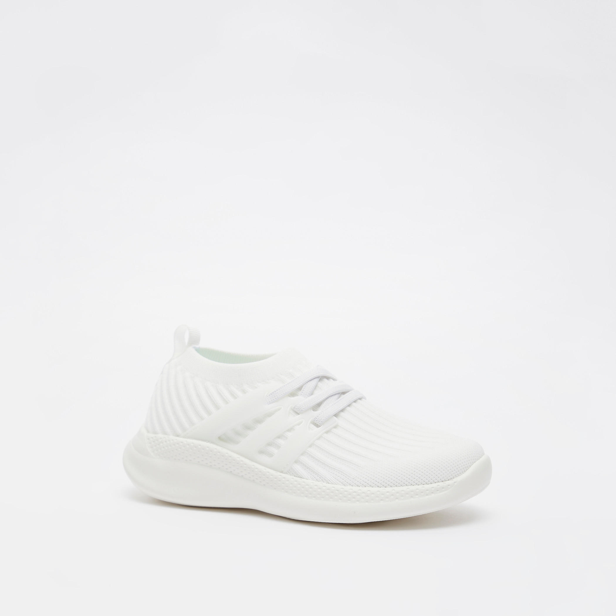 Dash Kids Textured Slip-On Walking Shoes-girls-shoes-sneakers-image-1