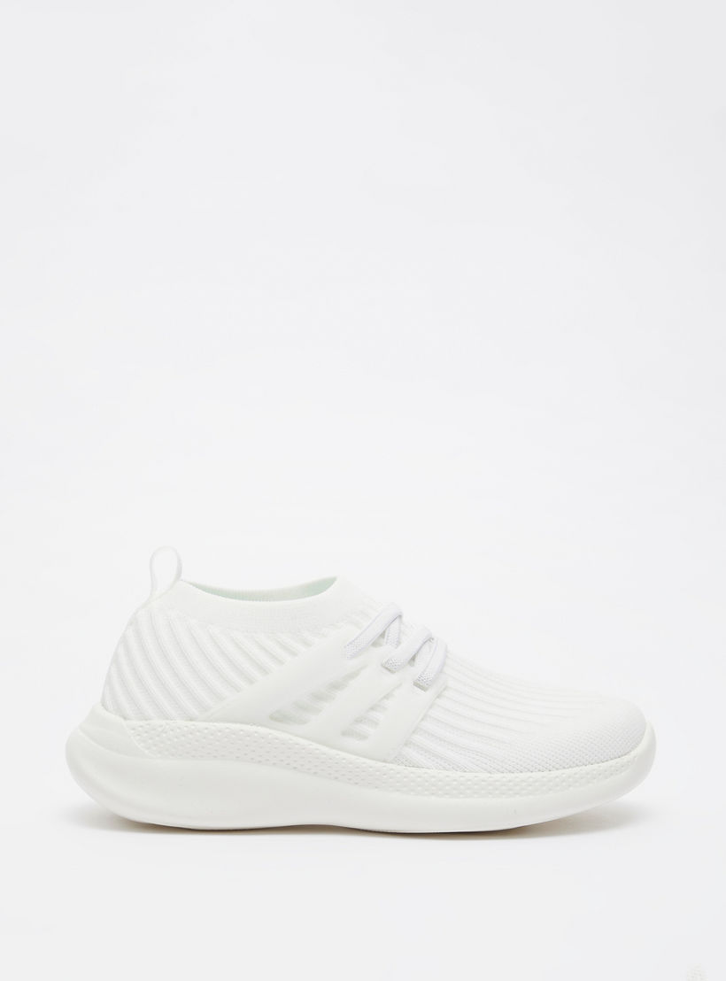 Dash Kids Textured Slip-On Walking Shoes-girls-shoes-sneakers-image-2