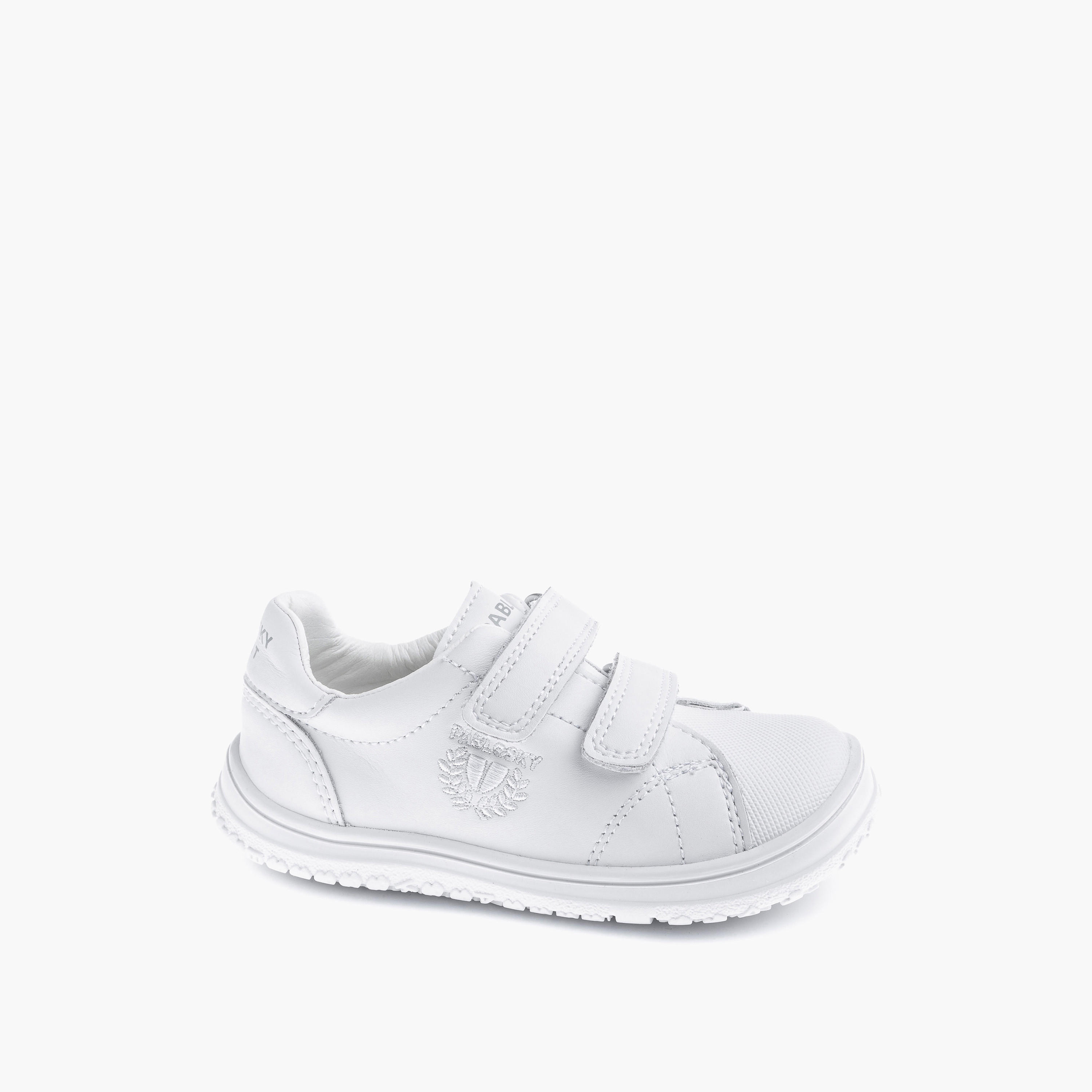 حذاء سنيكرز بشريط إغلاق لاصق وطبعات شعار للبنات من بابلوسكي - 200000-baby-girls-shoes-closedshoes-image-1