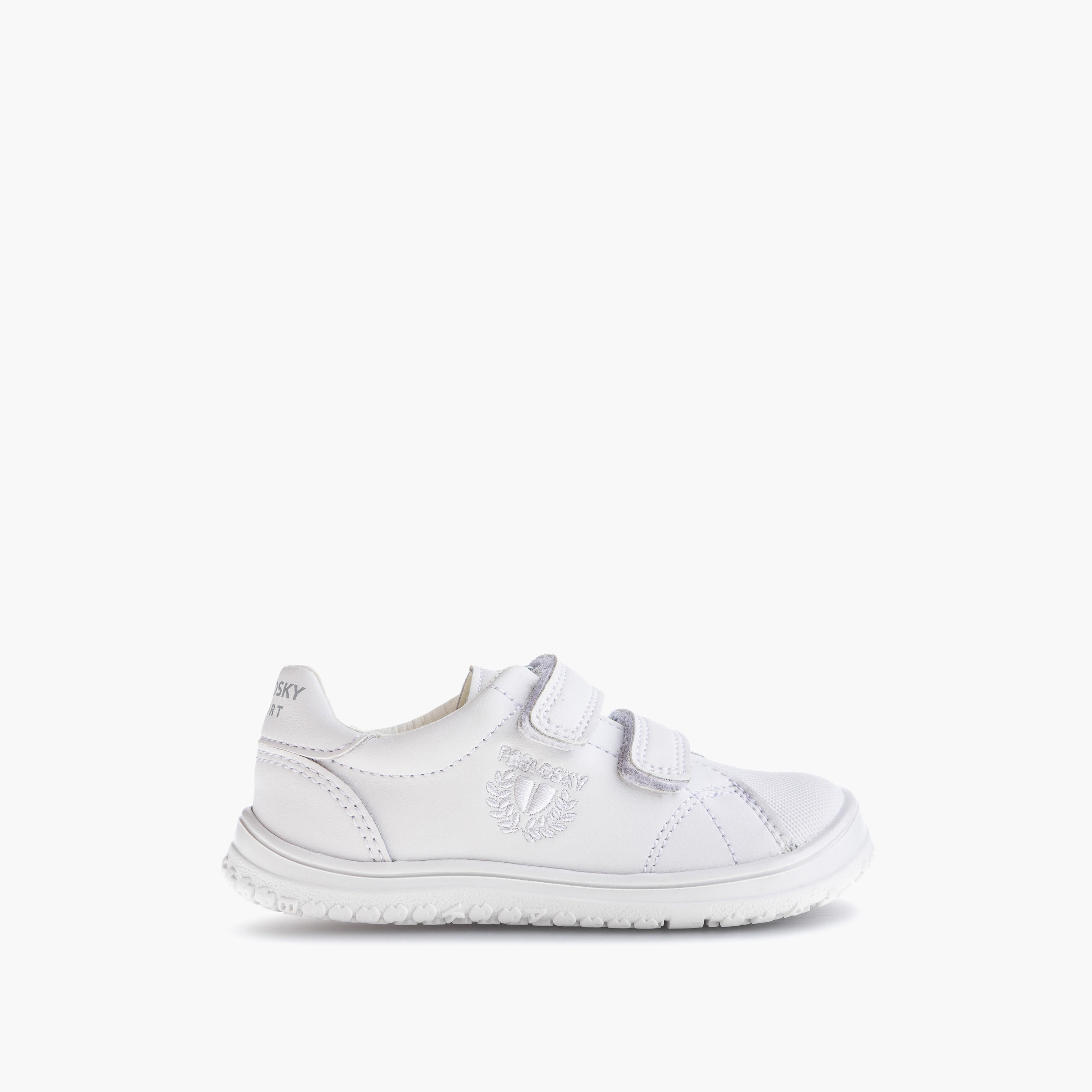 حذاء سنيكرز بشريط إغلاق لاصق وطبعات شعار للبنات من بابلوسكي - 200000-baby-girls-shoes-closedshoes-image-2