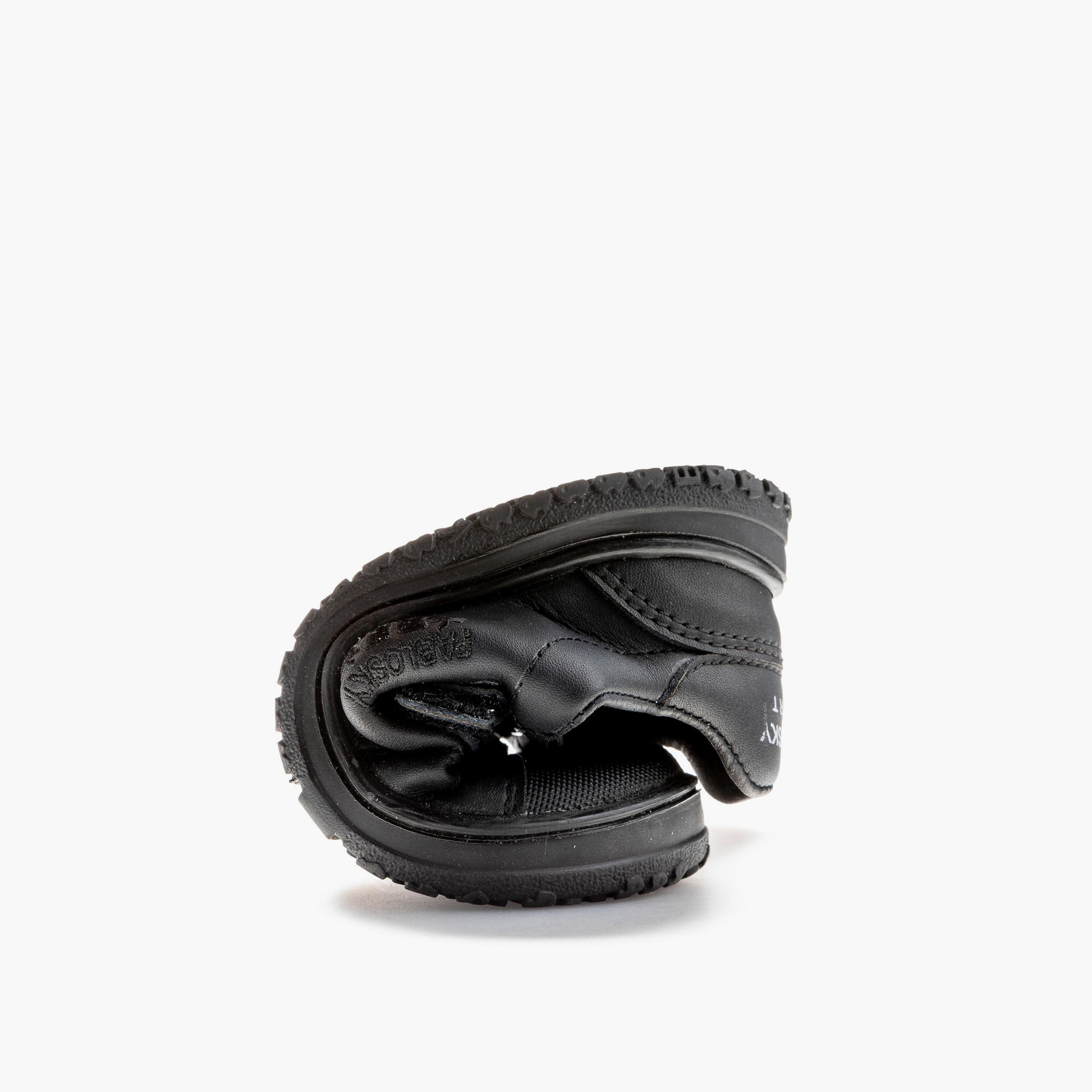 Pablosky Boys' Solid School Shoes with Hook and Loop Closure - 200010-D-boys-shoes-schoolshoes-image-6