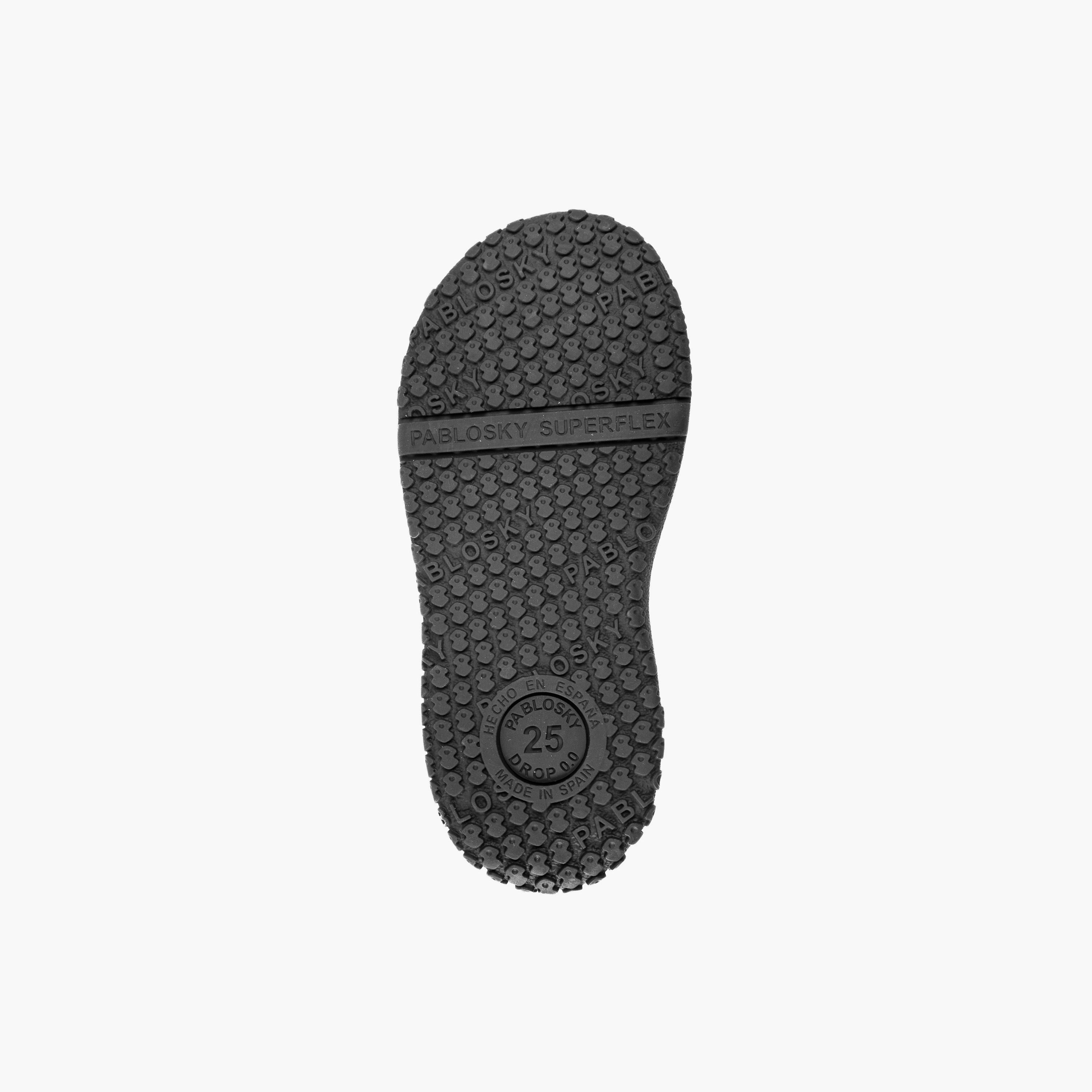 Pablosky Boys' Solid School Shoes with Hook and Loop Closure - 200010-D-boys-shoes-schoolshoes-image-9