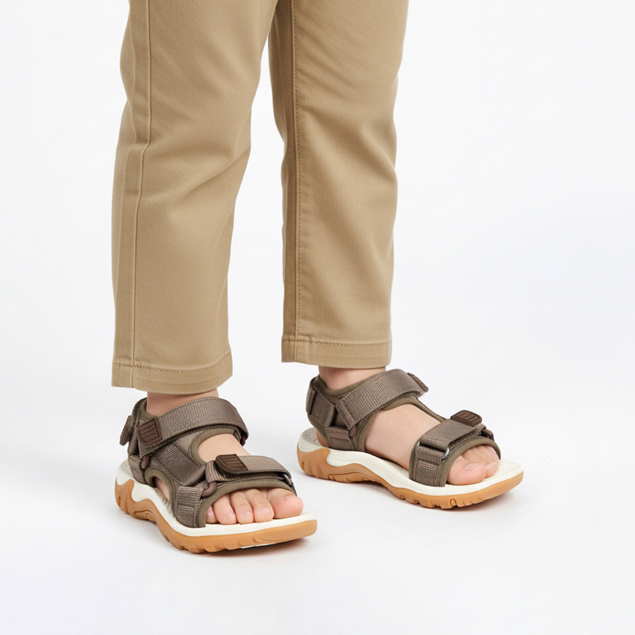 Juniors Boys Hook & Loop Floaters-boys-shoes-sandals-image-2
