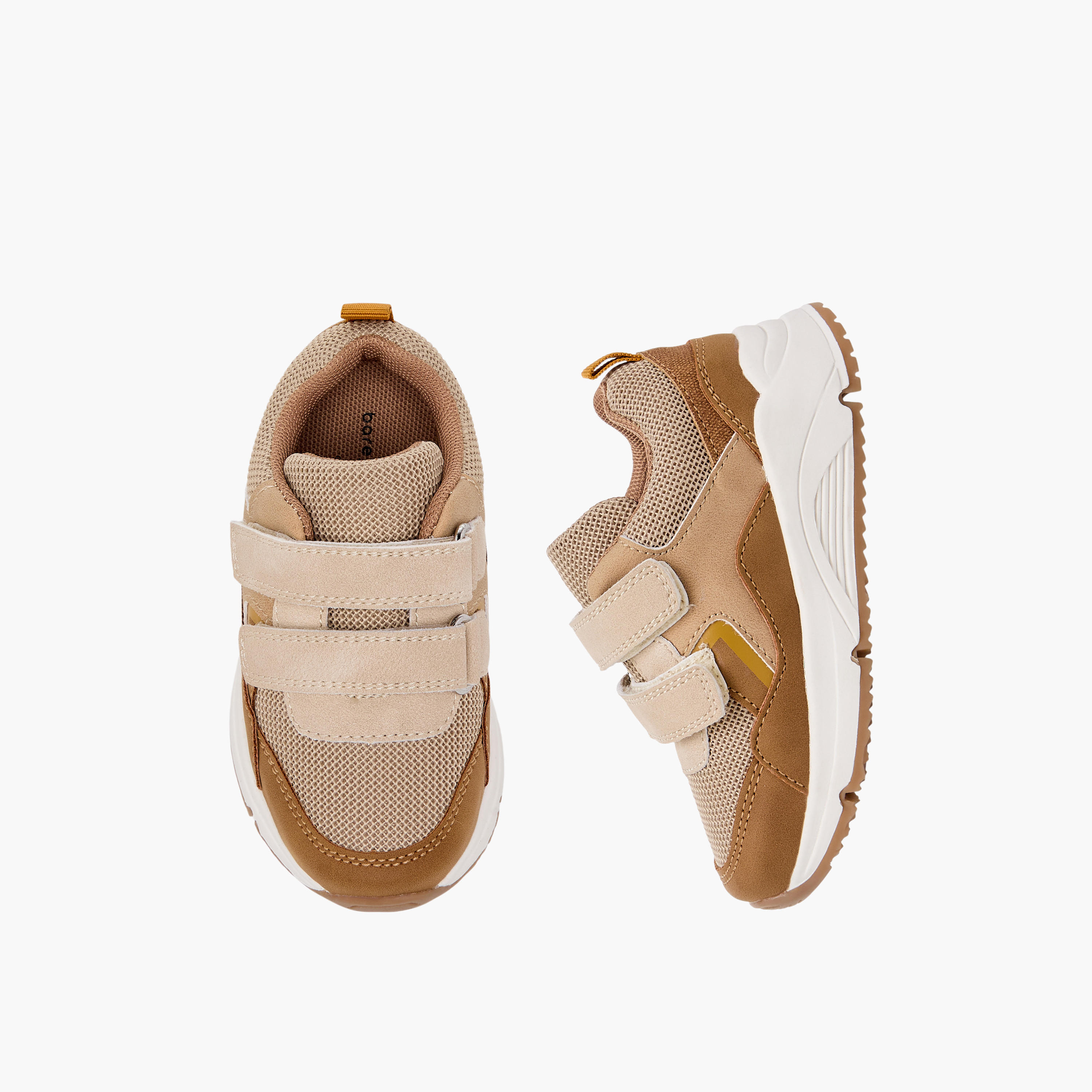 Barefeet Boys Hook & Loop Ankle Sneakers-boys-shoes-sneakers-image-1