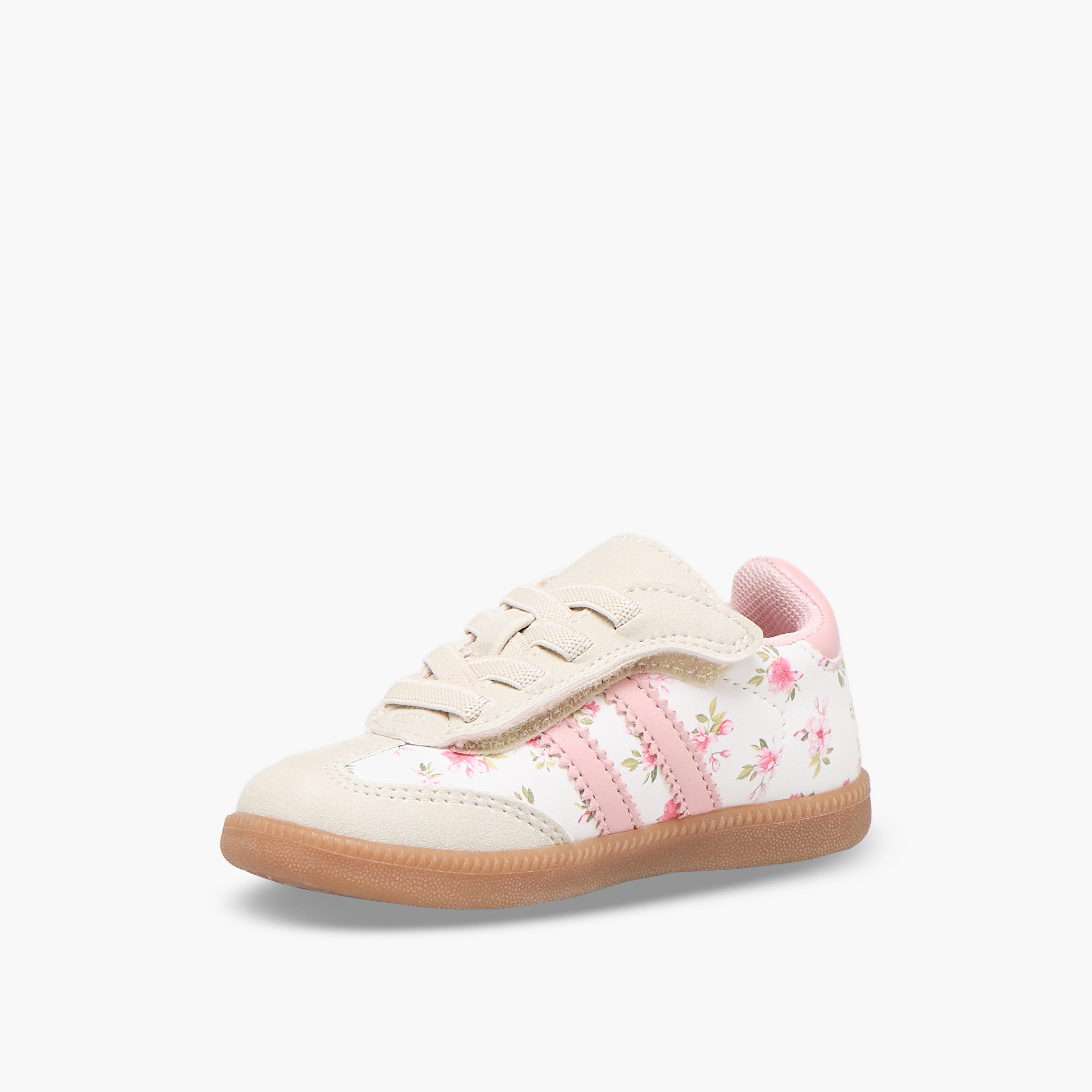 حذاء سنيكرز طول الكاحل بطبعات وشريط إغلاق للبنات من بيرفيت-girls-shoes-sneakers-image-4