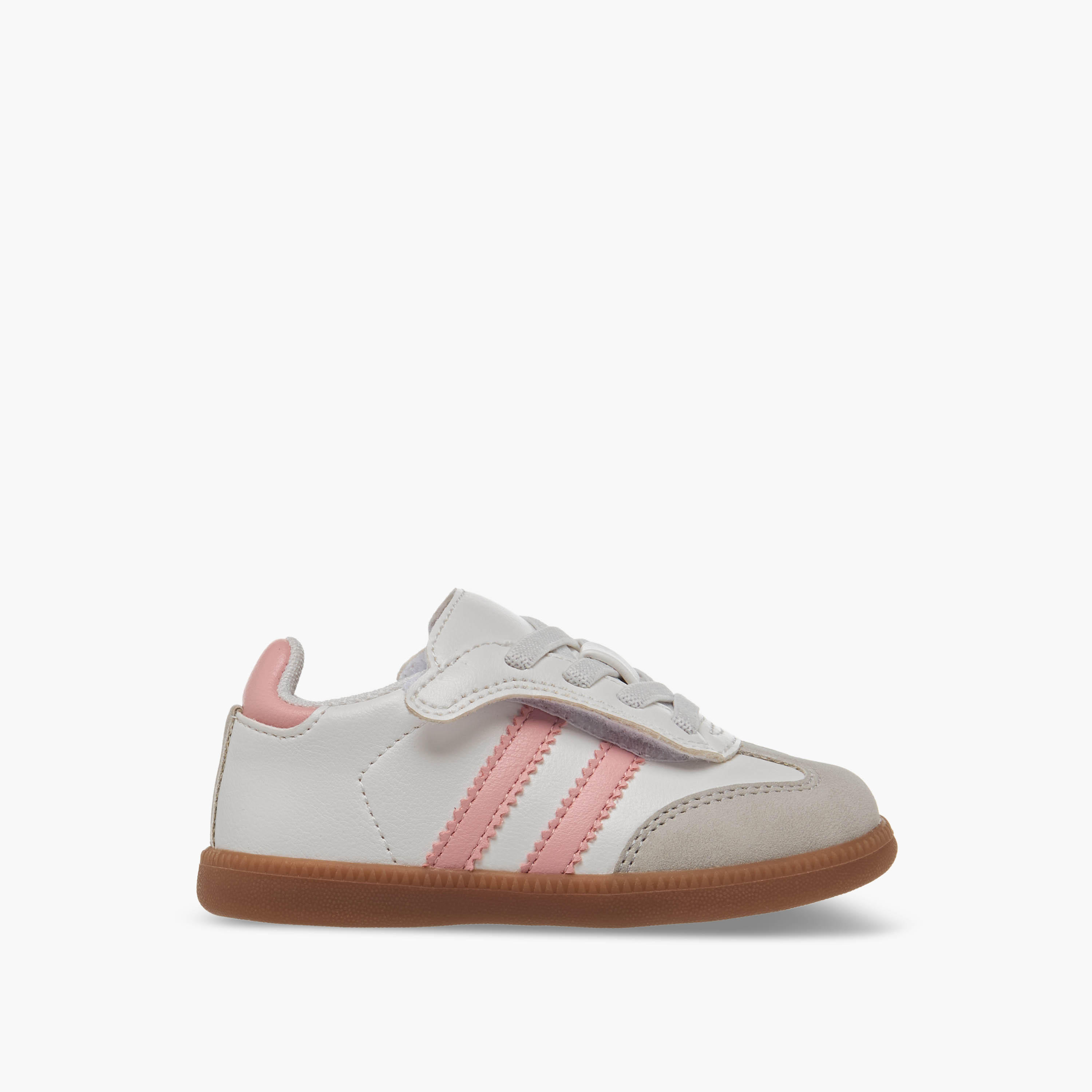 Barefeet Girls Panelled Hook and Loop Sneakers-girls-shoes-sneakers-image-3