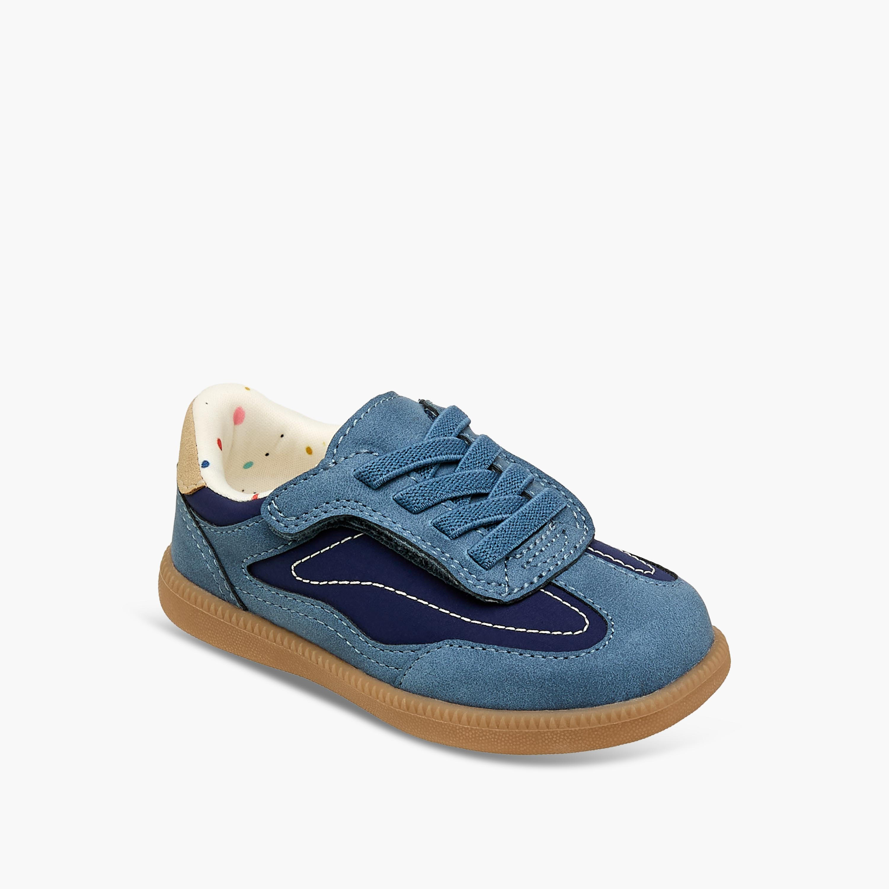 Barefeet Boys Hook & Loop Ankle Sneakers-boys-shoes-sneakers-image-2