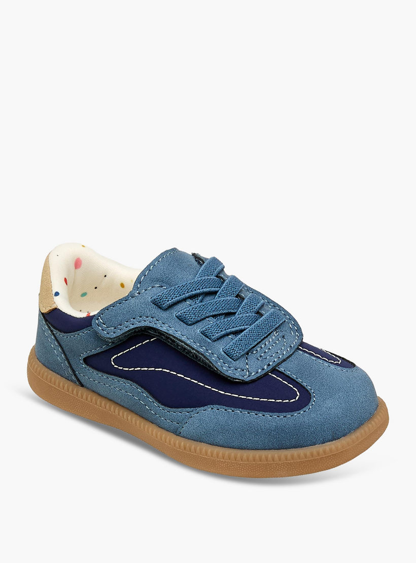 Barefeet Boys Hook & Loop Ankle Sneakers-boys-shoes-sneakers-image-2