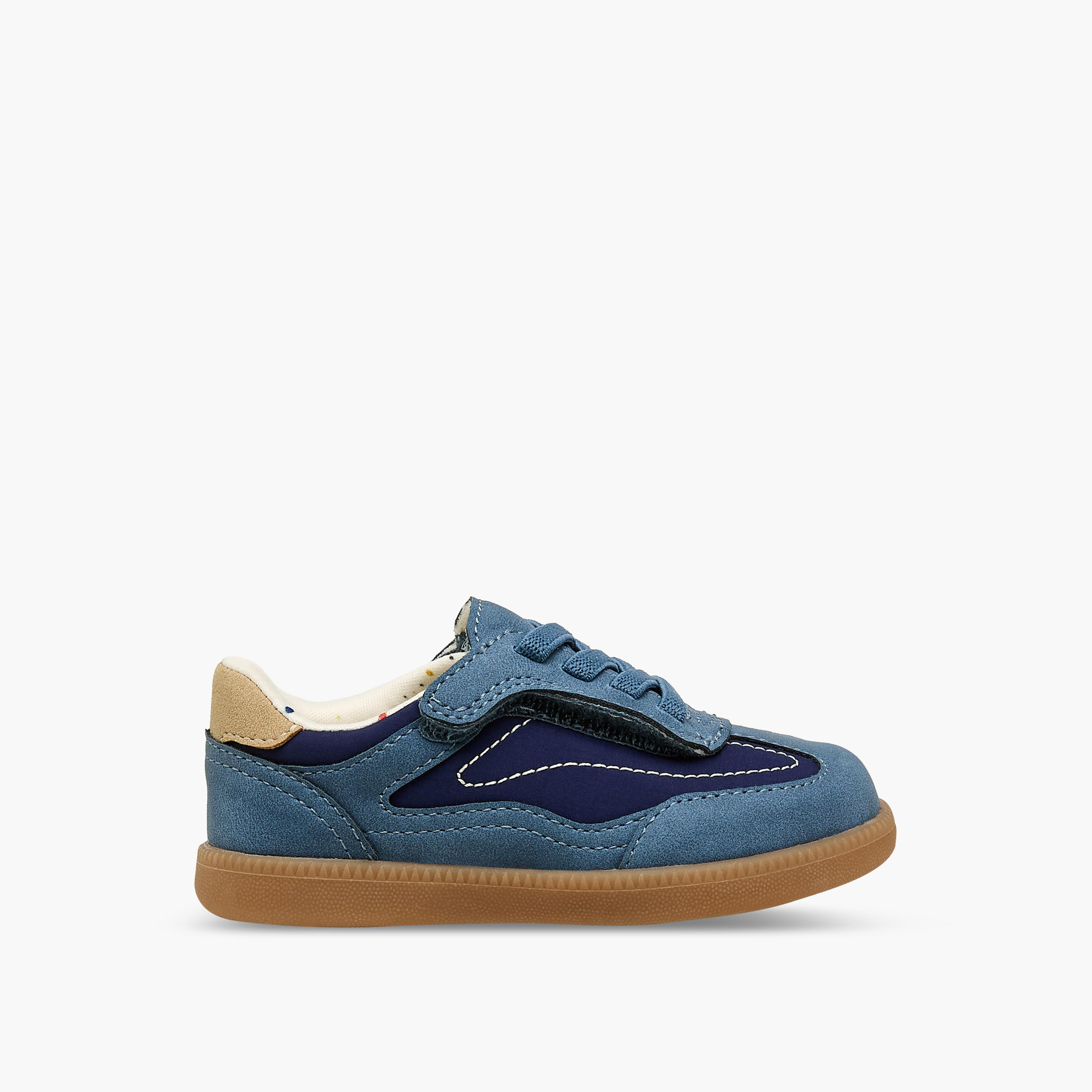 Barefeet Boys Hook & Loop Ankle Sneakers-boys-shoes-sneakers-image-3