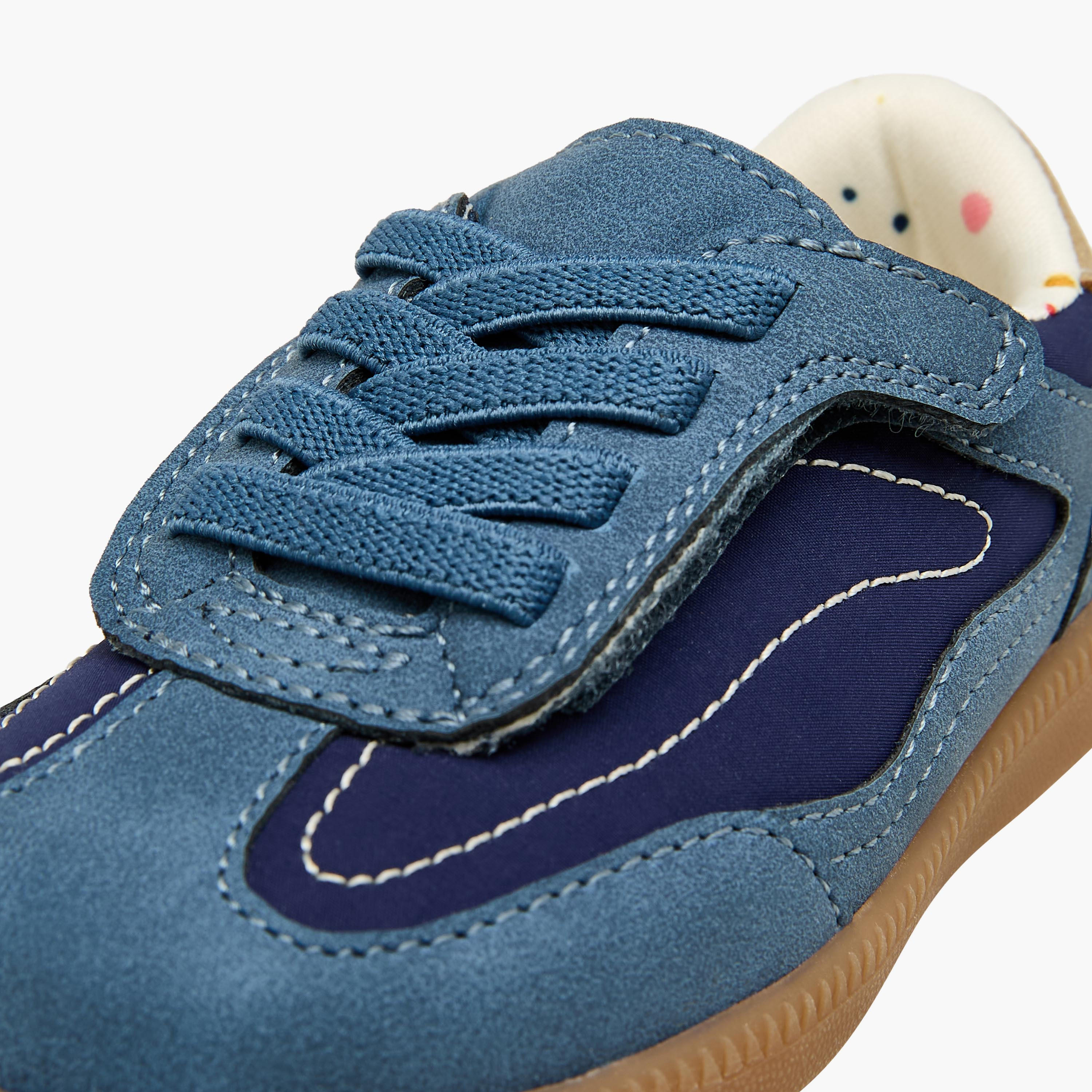 Barefeet Boys Hook & Loop Ankle Sneakers-boys-shoes-sneakers-image-4