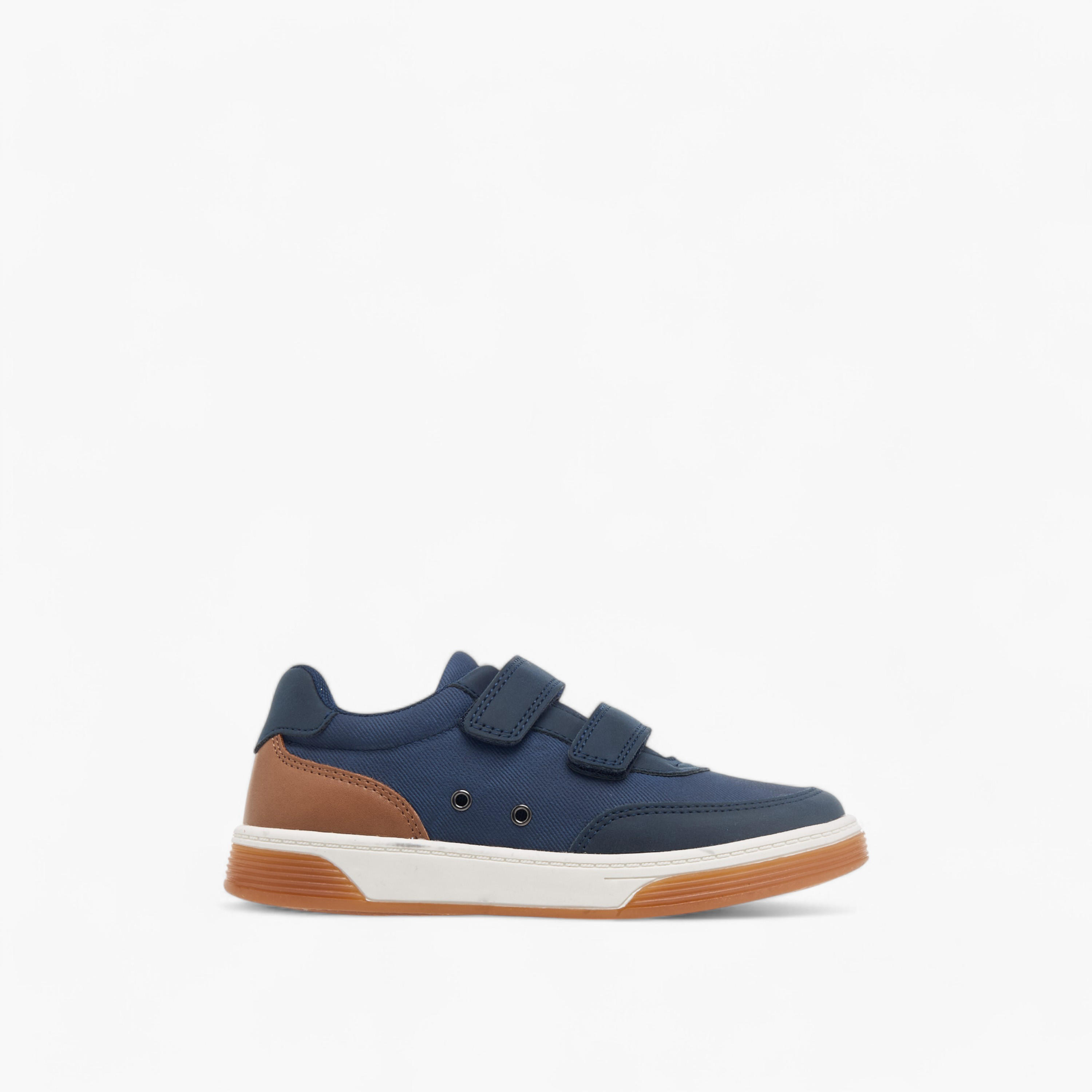 حذاء سنيكرز قوالب ملونة بشريط إغلاق لاصق من جونيورز-boys-shoes-sneakers-image-3