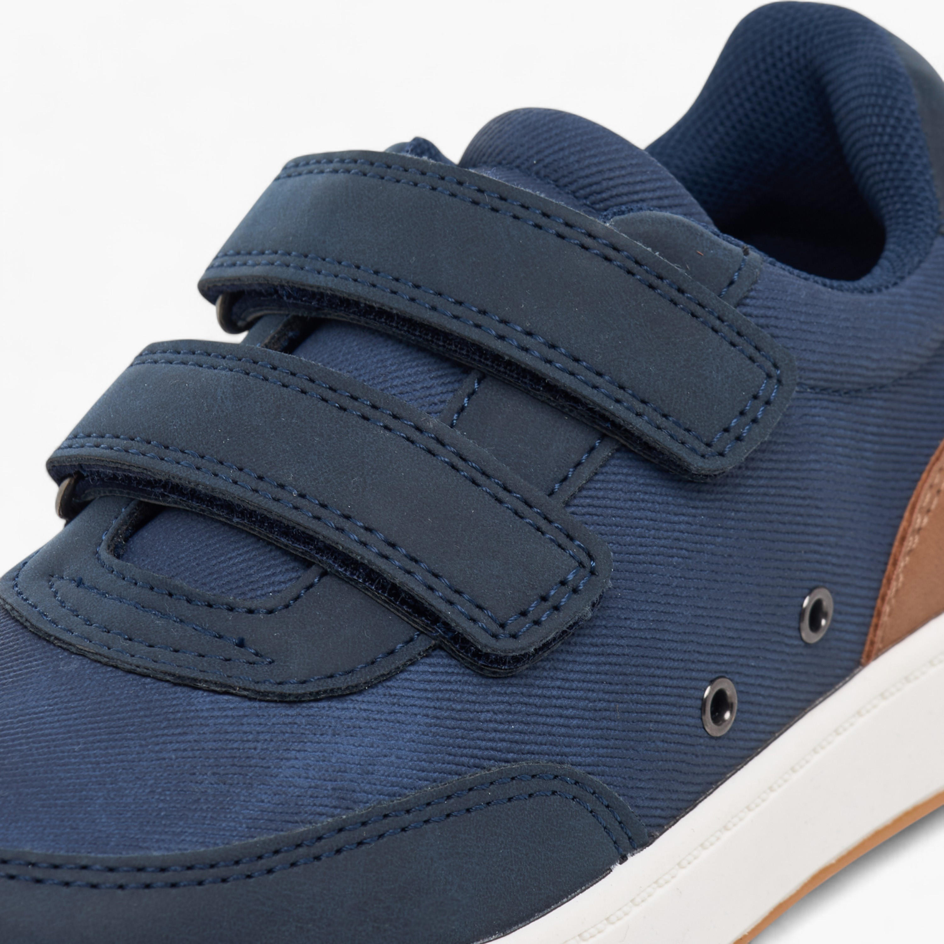 حذاء سنيكرز قوالب ملونة بشريط إغلاق لاصق من جونيورز-boys-shoes-sneakers-image-4