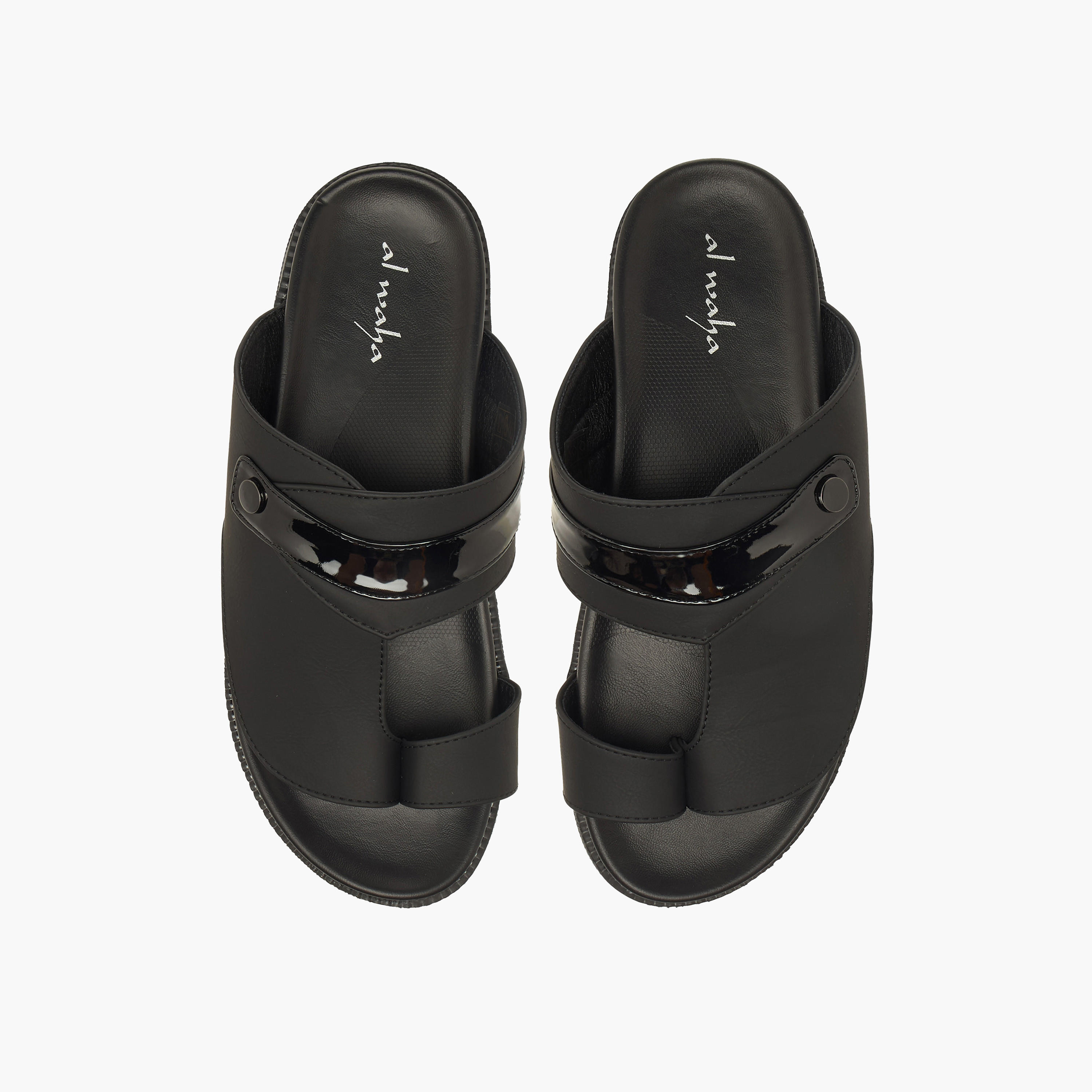 Al Waha Men Toe Loop Detail Arabic Sandals-men-shoes-sandals-image-1