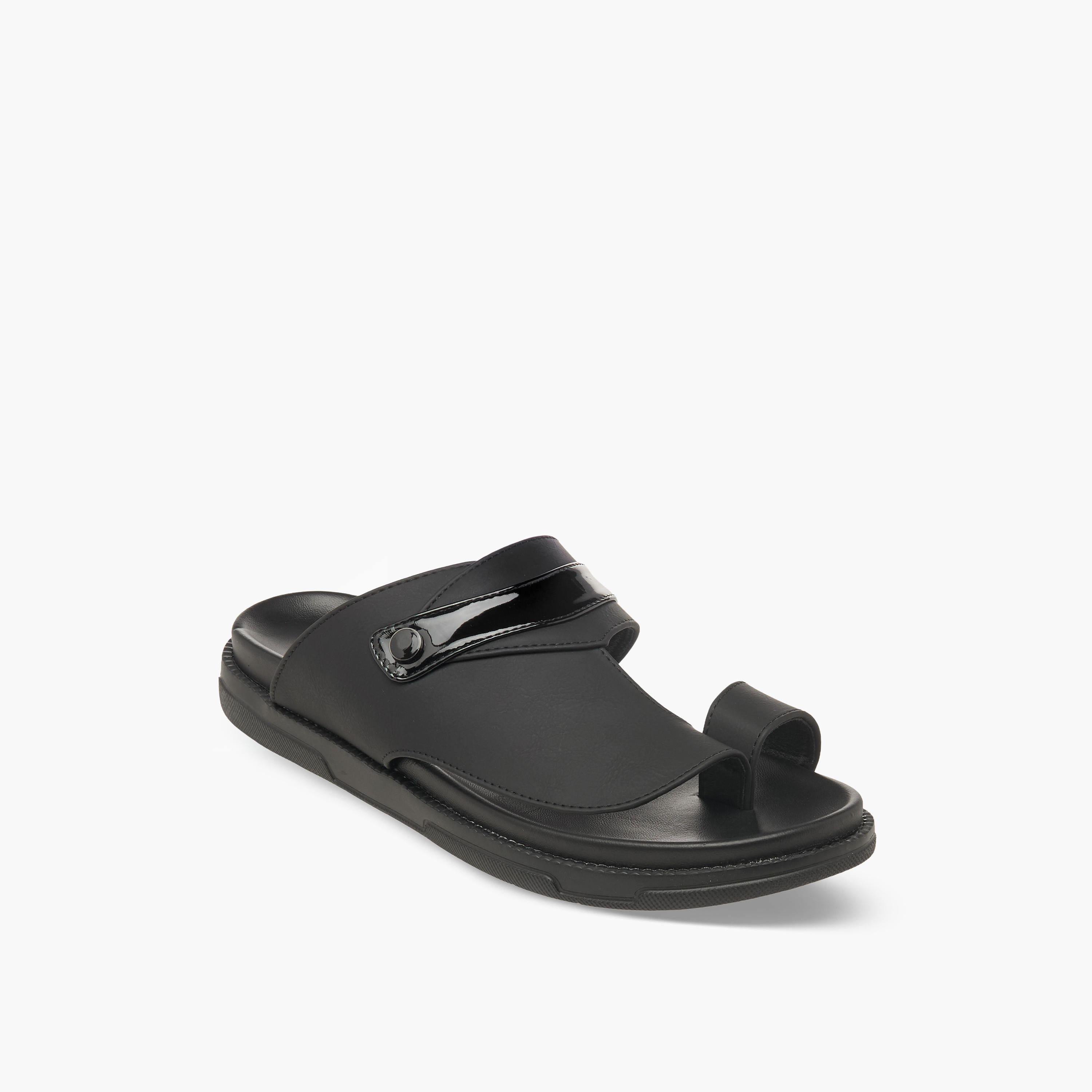 Al Waha Men Toe Loop Detail Arabic Sandals-men-shoes-sandals-image-2