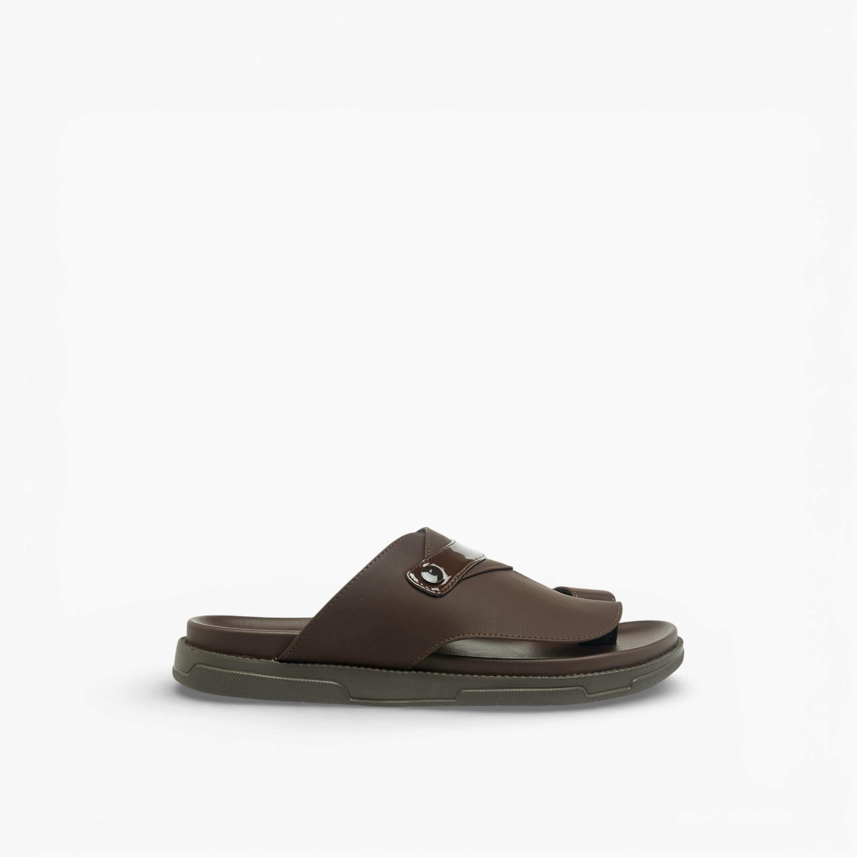 Al Waha Men Toe Loop Detail Arabic Sandals-men-shoes-sandals-image-3