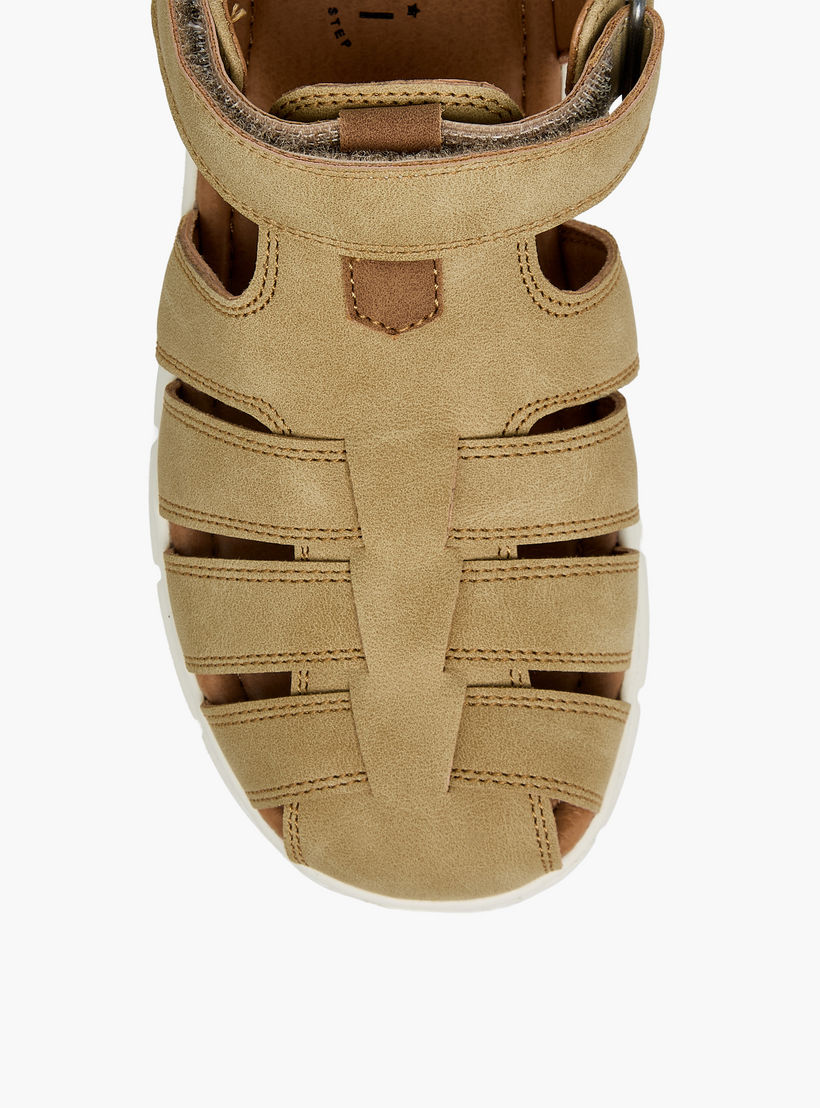Mister Duchini Boys Hook and Loop Strap Sandals-boys-shoes-sandals-image-3