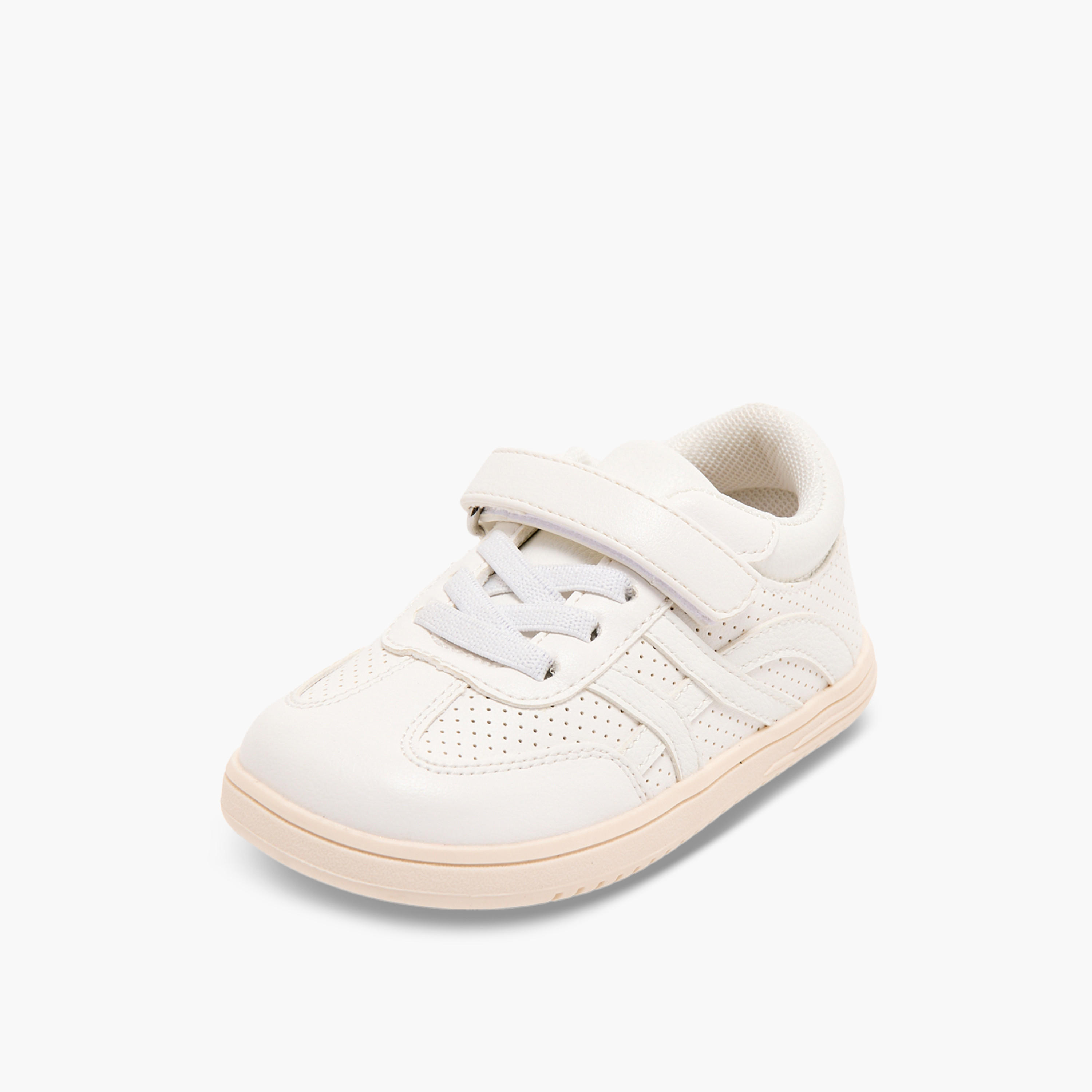 حذاء سنيكرز للأولاد برقبة كاحل مثقوب بشريط إغلاق لاصق من بارفيت-boys-shoes-sneakers-image-4