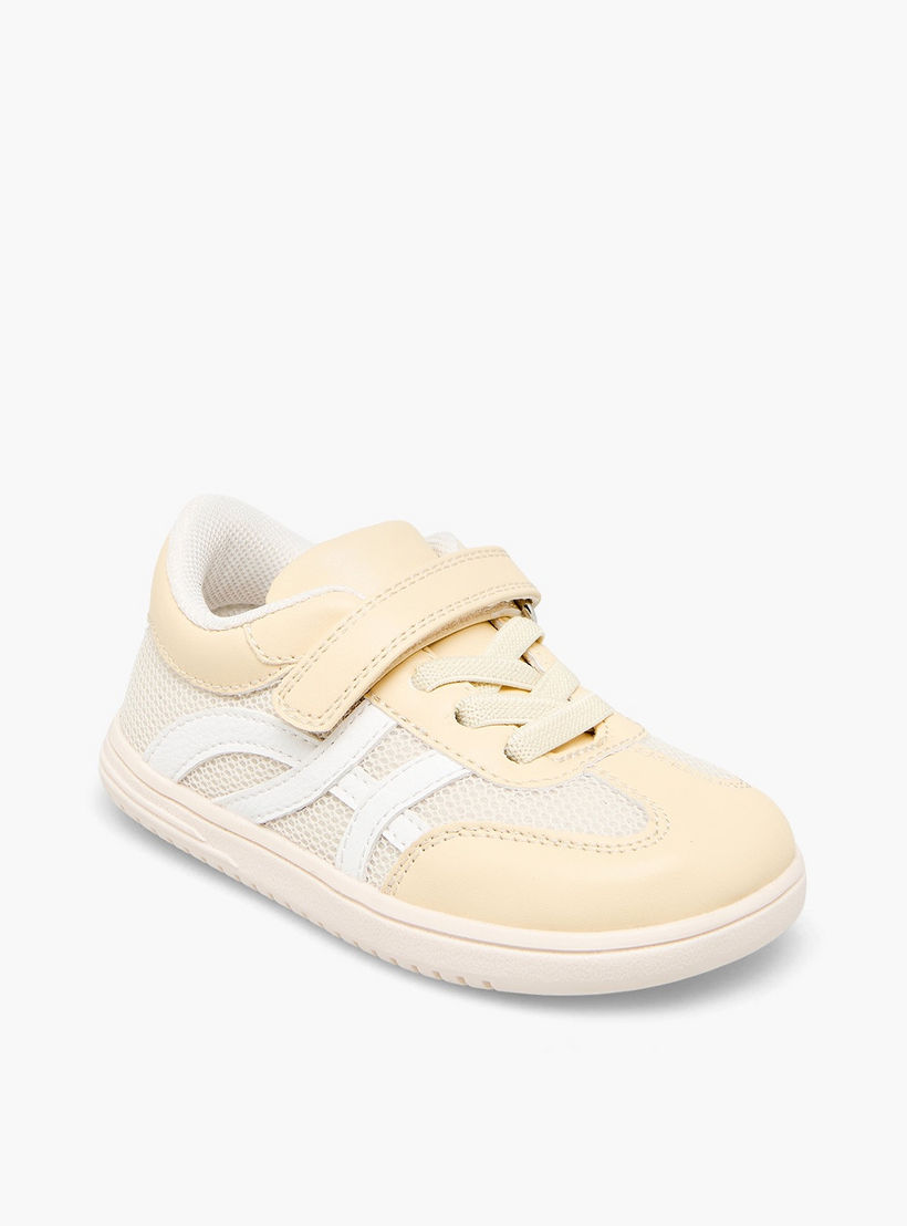 Barefeet Girls Hook & Loop Ankle Sneakers-girls-shoes-sneakers-image-2