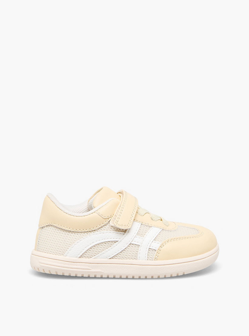 Barefeet Girls Hook & Loop Ankle Sneakers-girls-shoes-sneakers-image-3
