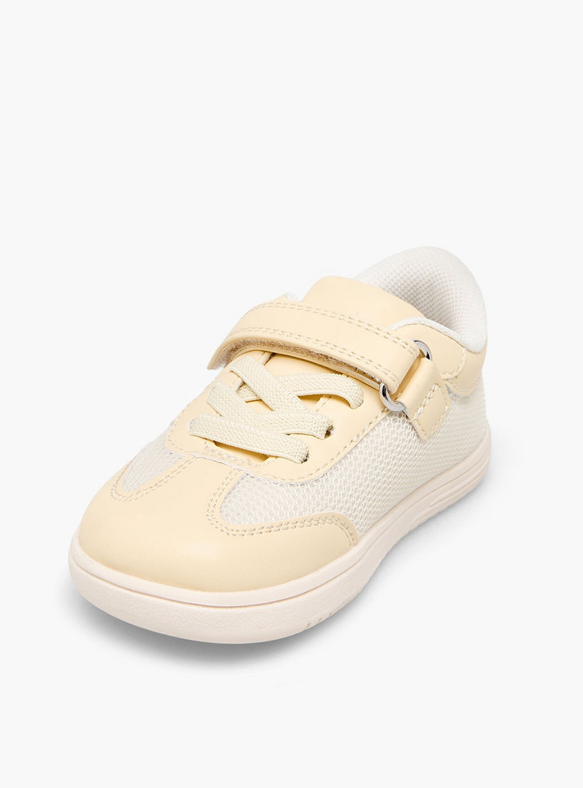 Barefeet Girls Hook & Loop Ankle Sneakers-girls-shoes-sneakers-image-4