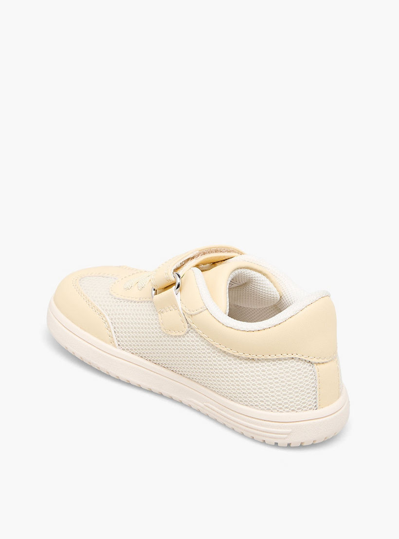 Barefeet Girls Hook & Loop Ankle Sneakers-girls-shoes-sneakers-image-5