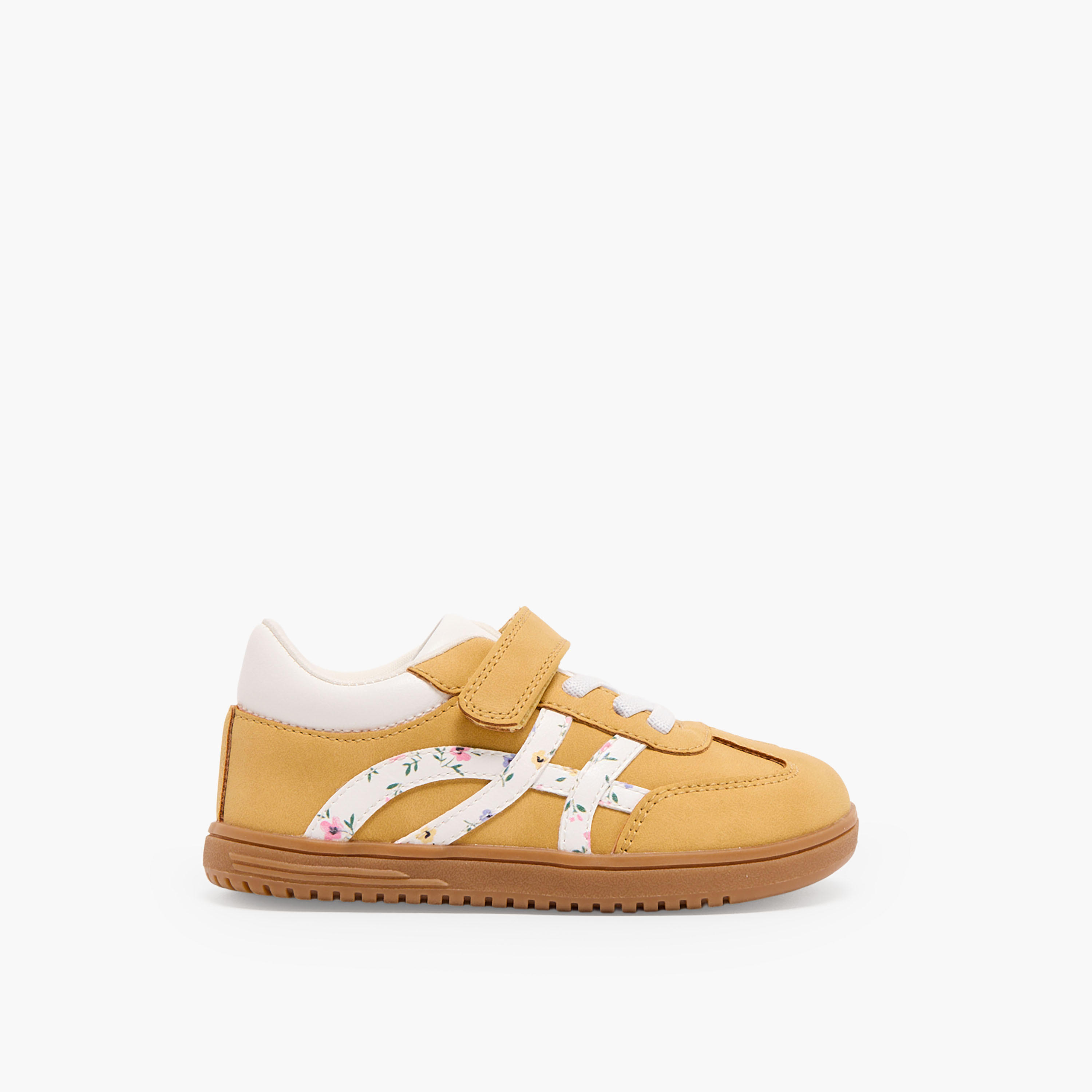 Juniors Girls Hook & Loop Ankle Sneakers-girls-shoes-sneakers-image-3