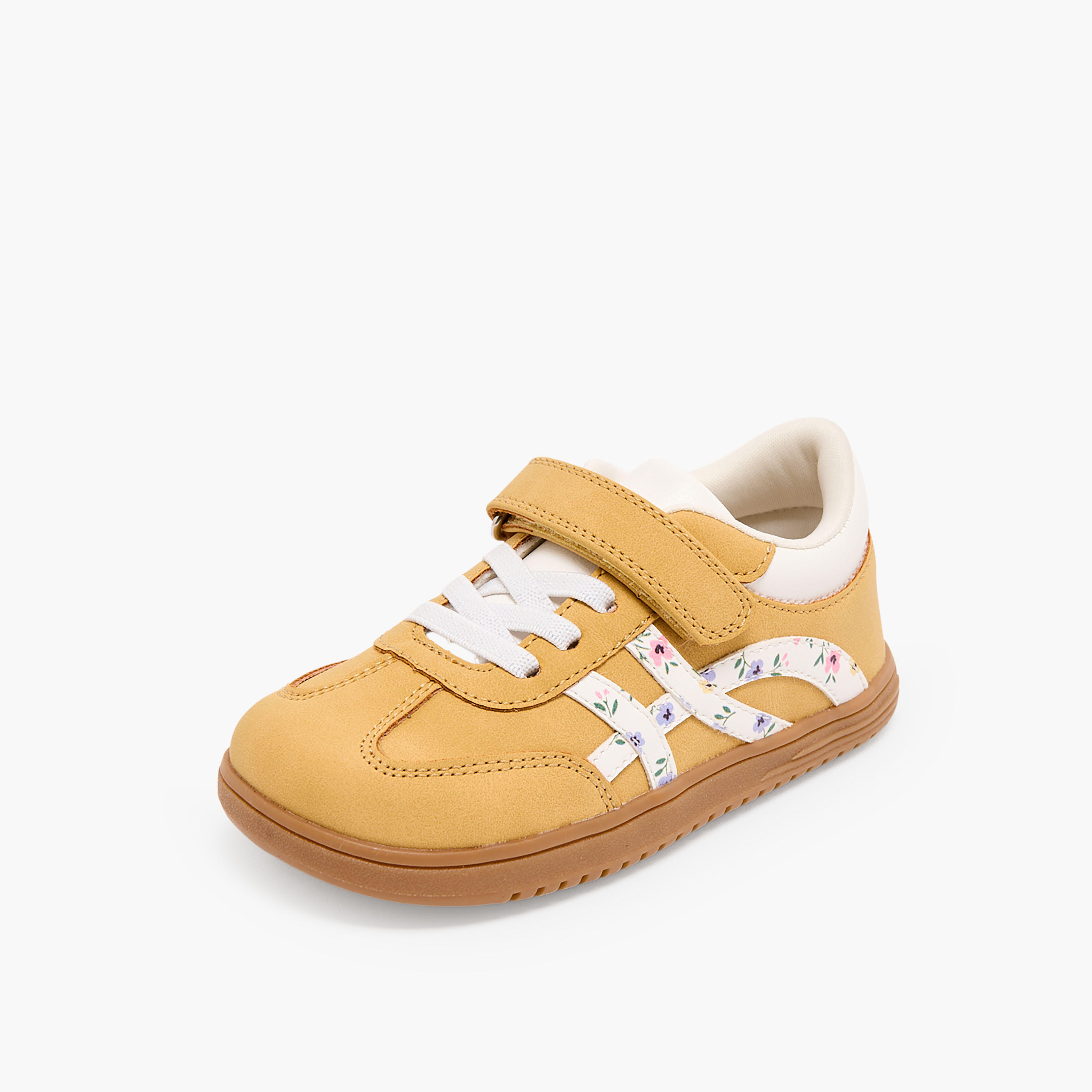 Juniors Girls Hook & Loop Ankle Sneakers-girls-shoes-sneakers-image-4