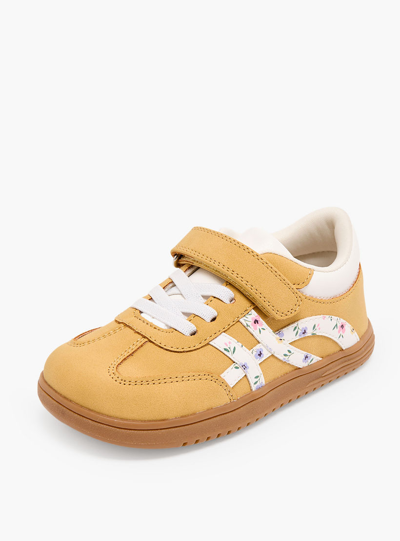 Juniors Girls Hook & Loop Ankle Sneakers-girls-shoes-sneakers-image-4