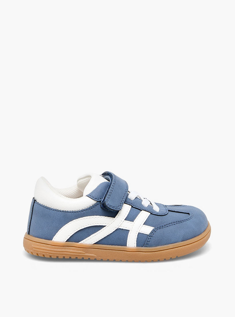 Juniors Boys Hook & Loop Ankle Sneakers-boys-shoes-sneakers-image-3