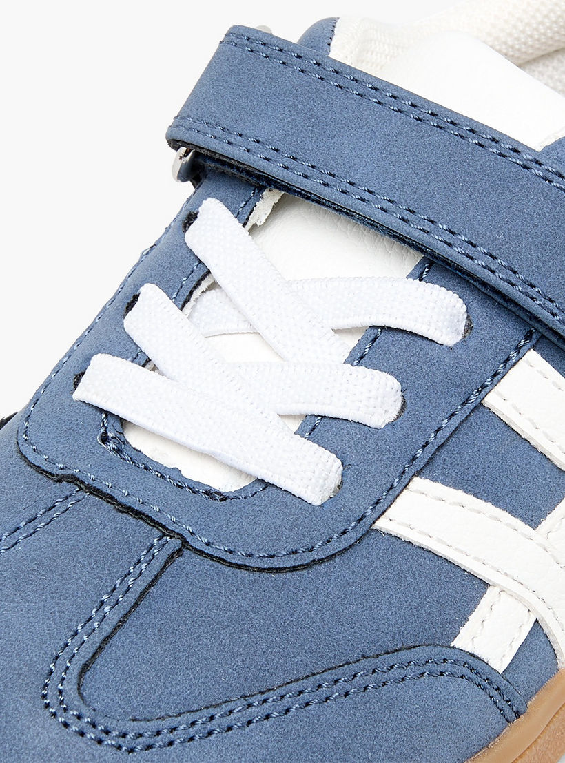 Juniors Boys Hook & Loop Ankle Sneakers-boys-shoes-sneakers-image-7