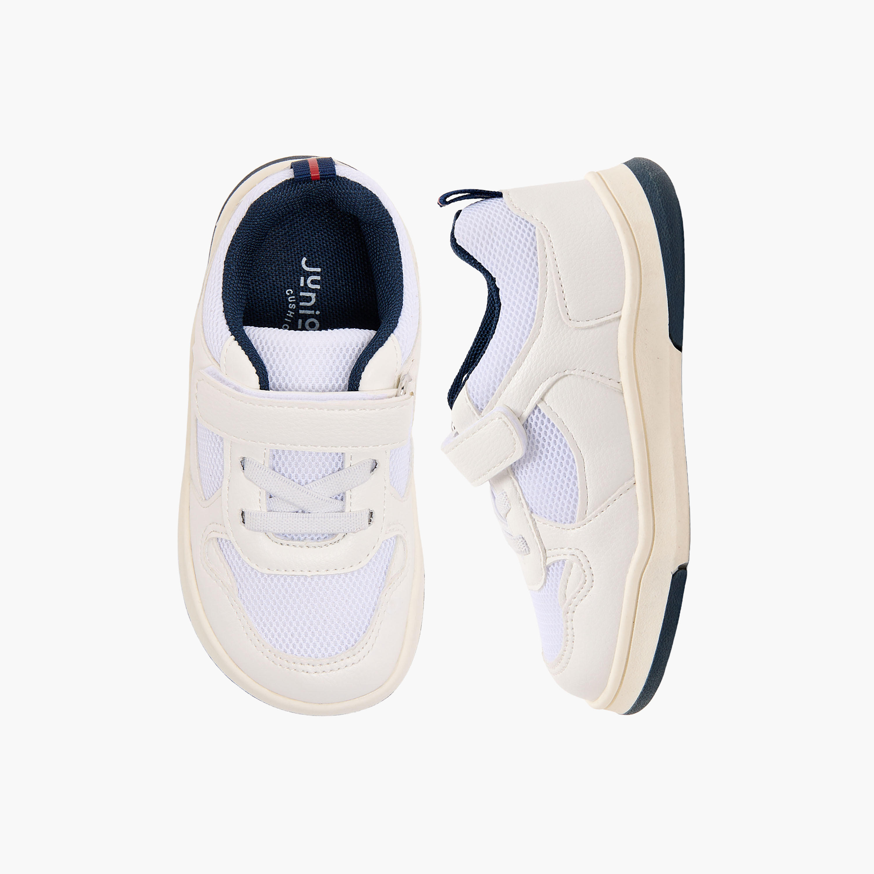 حذاء سنيكرز للكاحل بشريط لاصق وألواح للأولاد من جونيورز-boys-shoes-sneakers-image-1