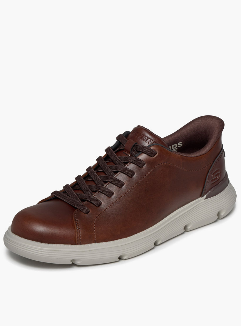 Skechers Men Leather GARZA Ankle Sneakers-men-shoes-sneakers-image-3